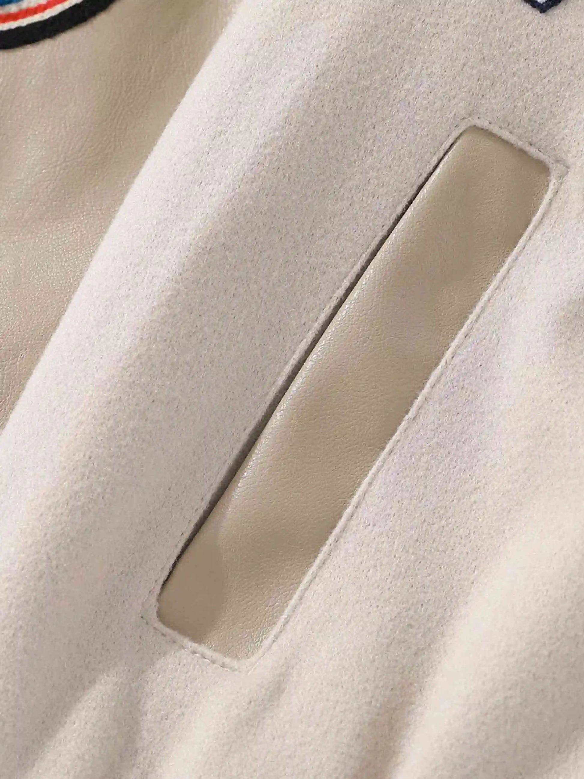 Disguisen Vintage Embroidered Baseball Jacket