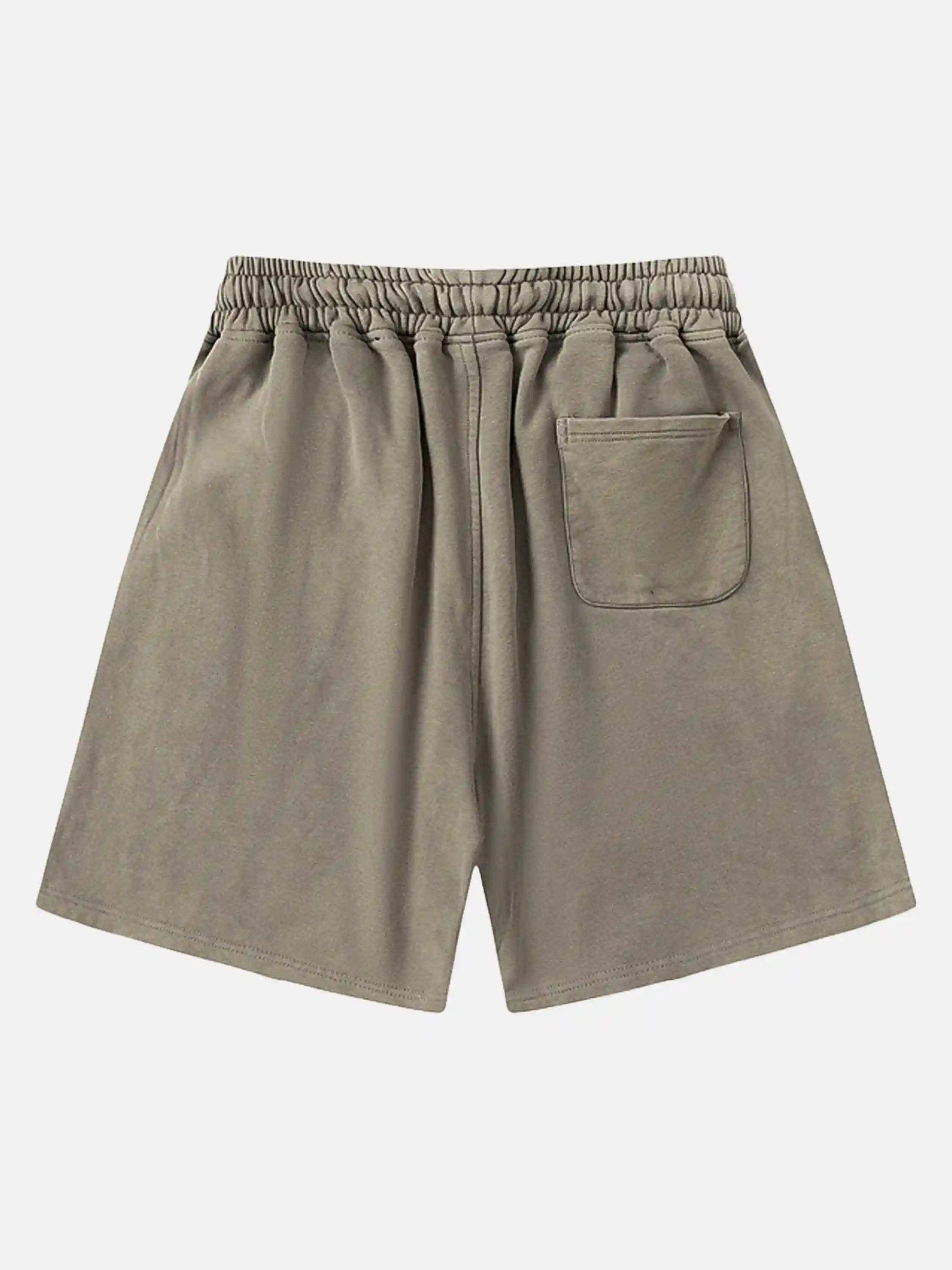 Disguisen American Retro Cross Cut Hole Shorts