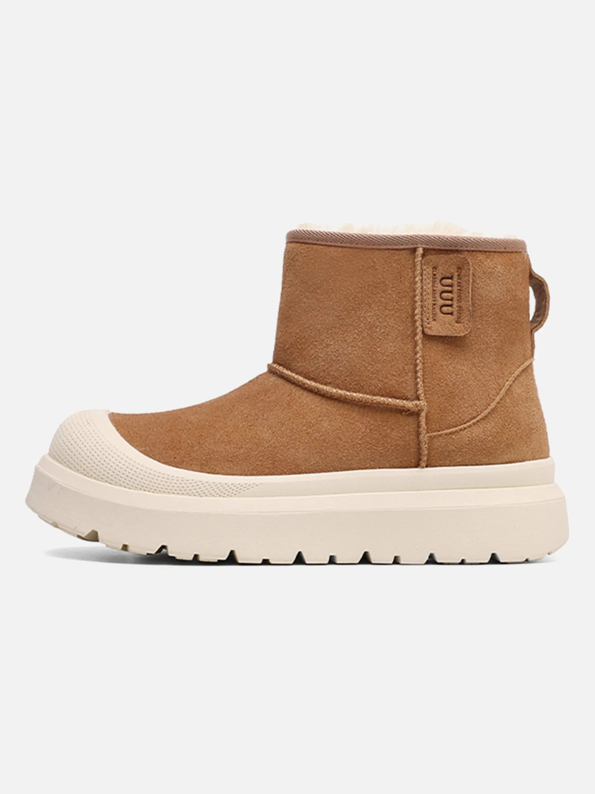 Plush Warm High-top Chunky Boots