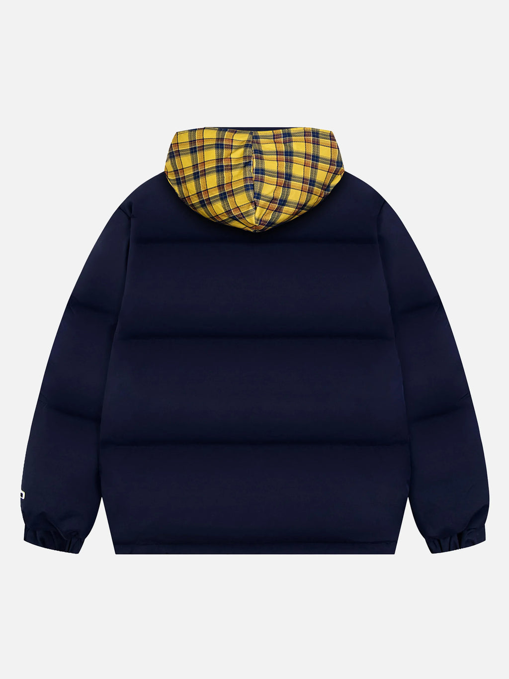 Vintage Mottled Lettering Hooded Jacket