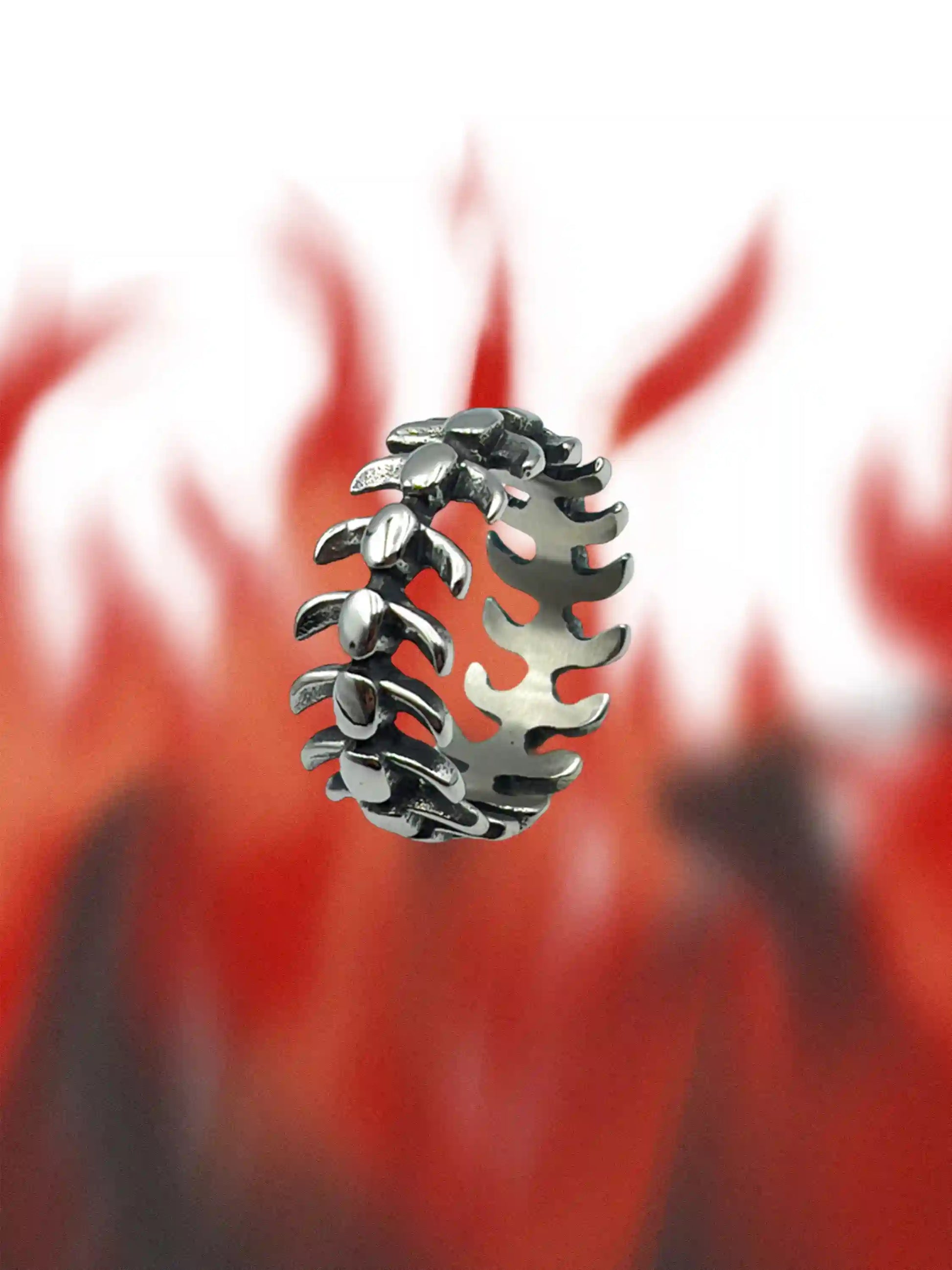 Vintage Abnormal Spine Ring