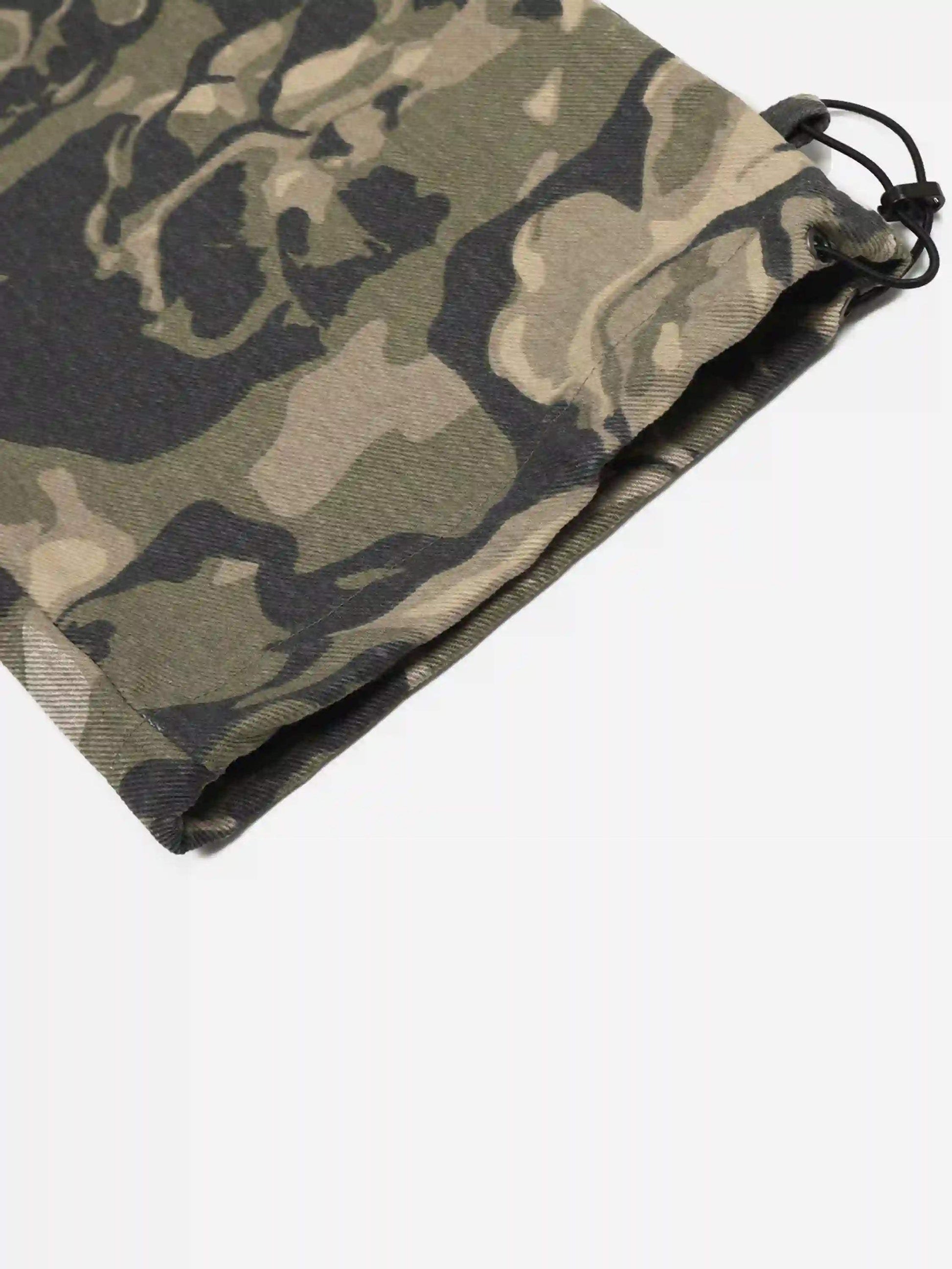 Disguisen Camouflage Multi-Pocket Work Pants
