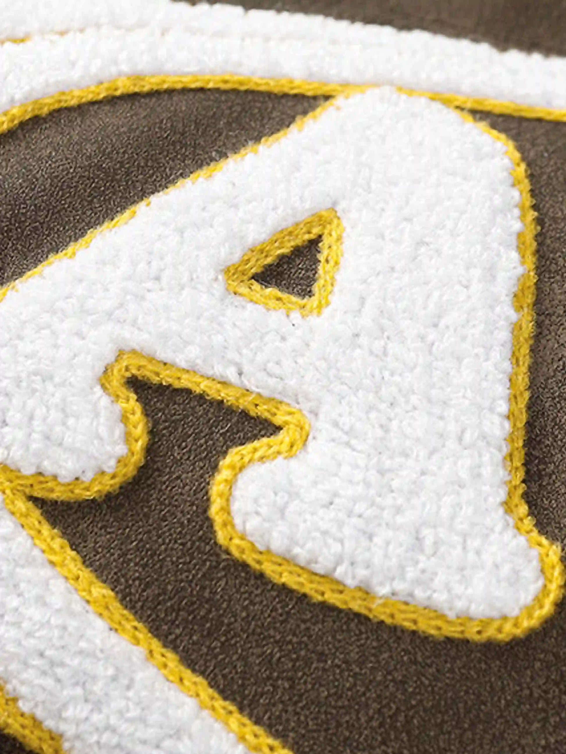 Disguisen American Hip-Hop Towel Embroidered Star Coat