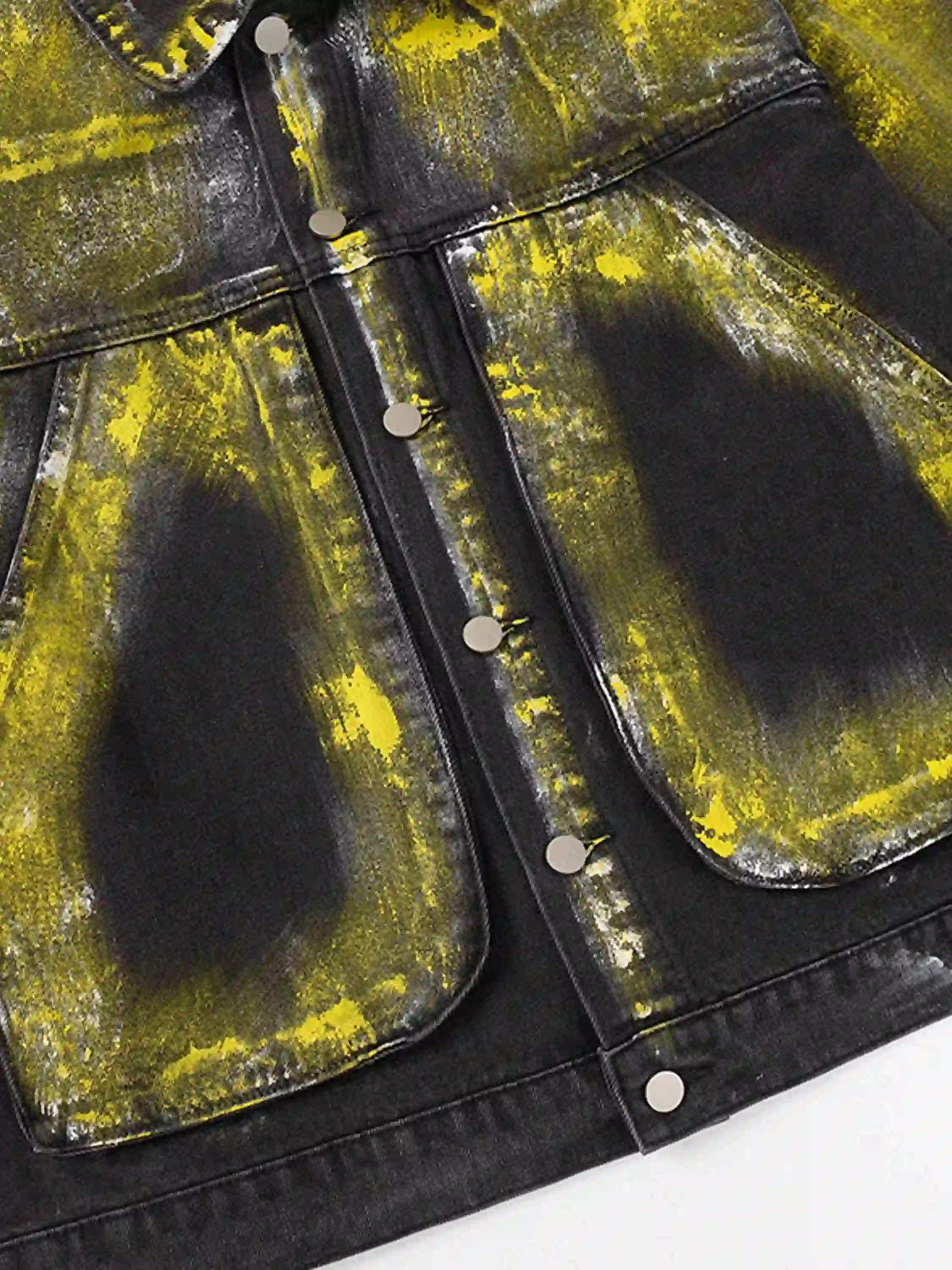 Disguisen Hand Painted Dirty Street Jacket