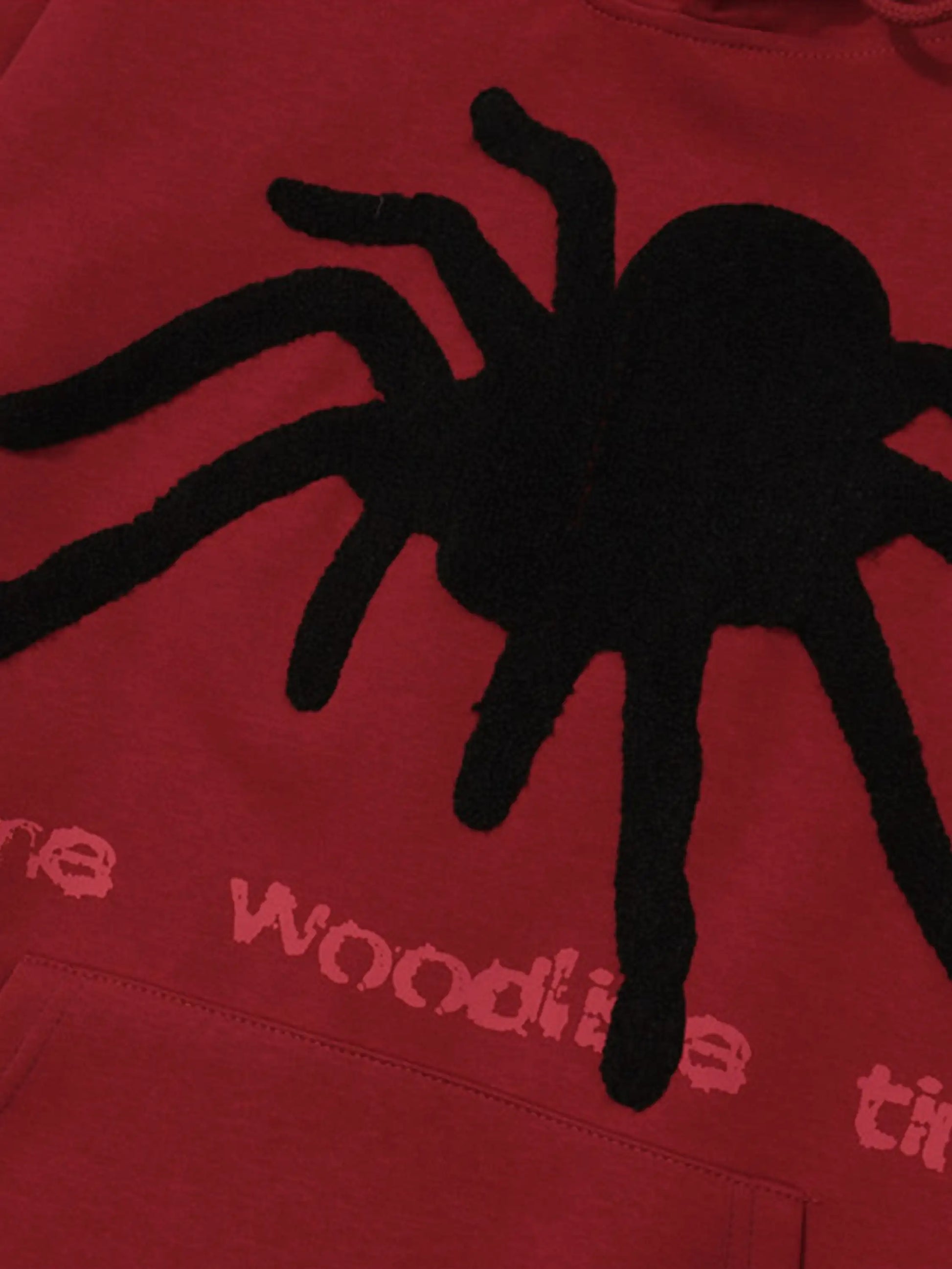 Disguisen Flocked Spider Hoodie