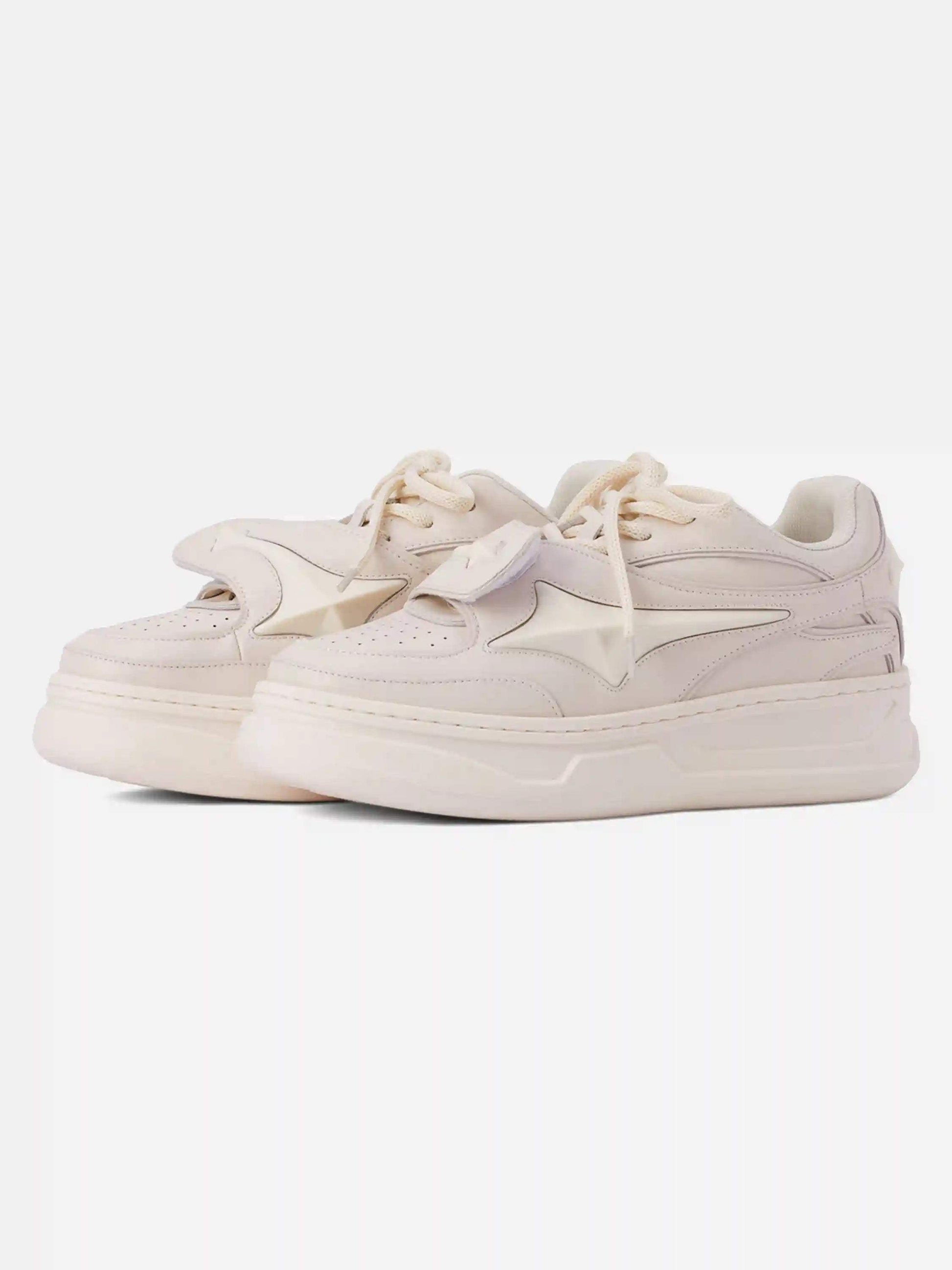 Disguisen Couple Design Four Pointed Star Sneakers