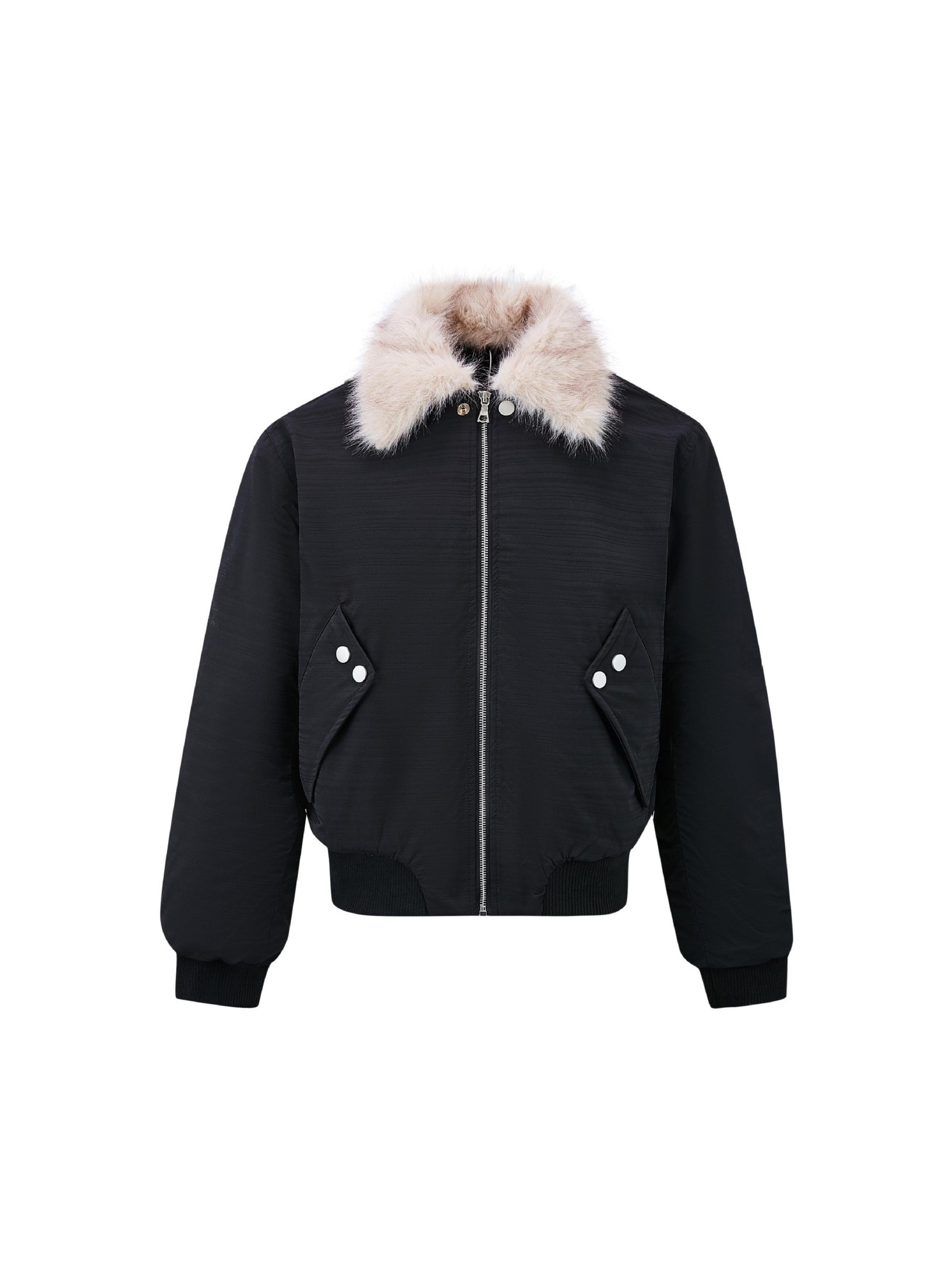 Vintage Cleanfit Fur Collar Coat