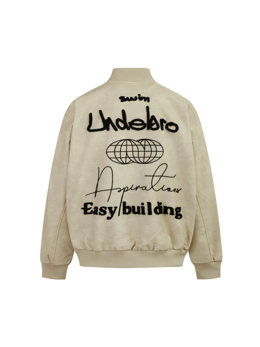 Collision Color Embroidery Jacket