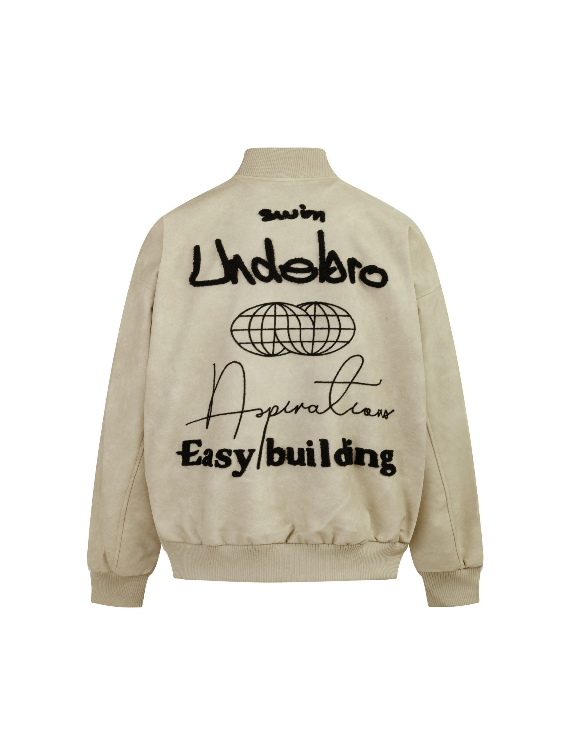 Collision Color Embroidery Jacket