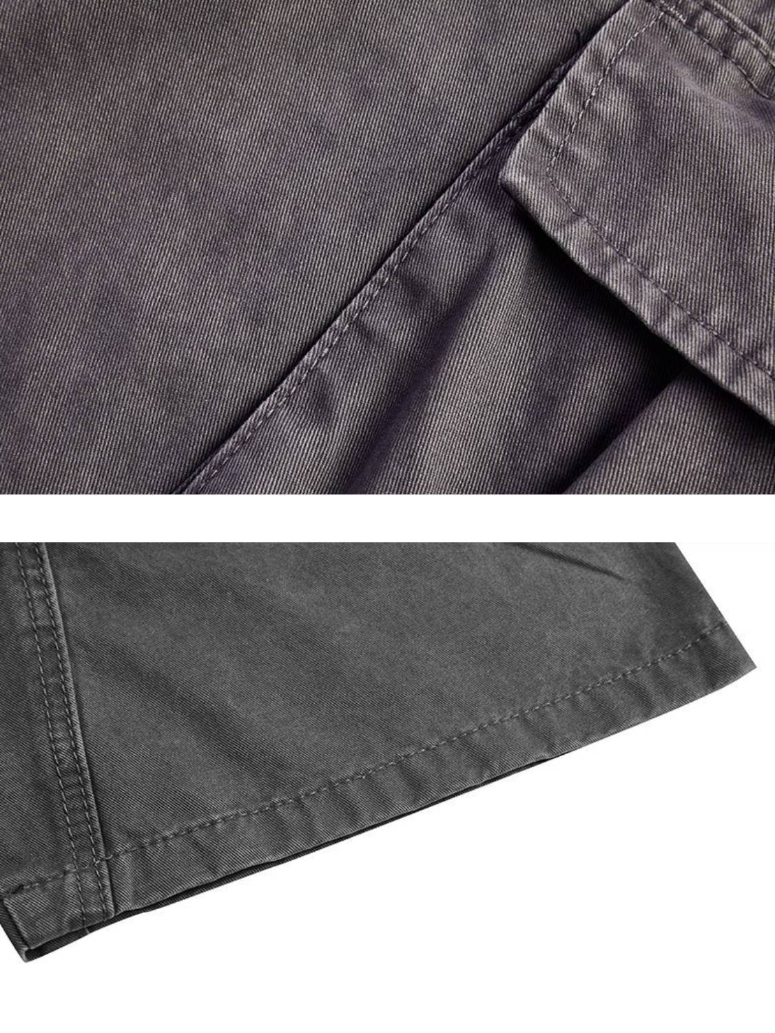 Vintage Washed Big Pocket Cargo Pants