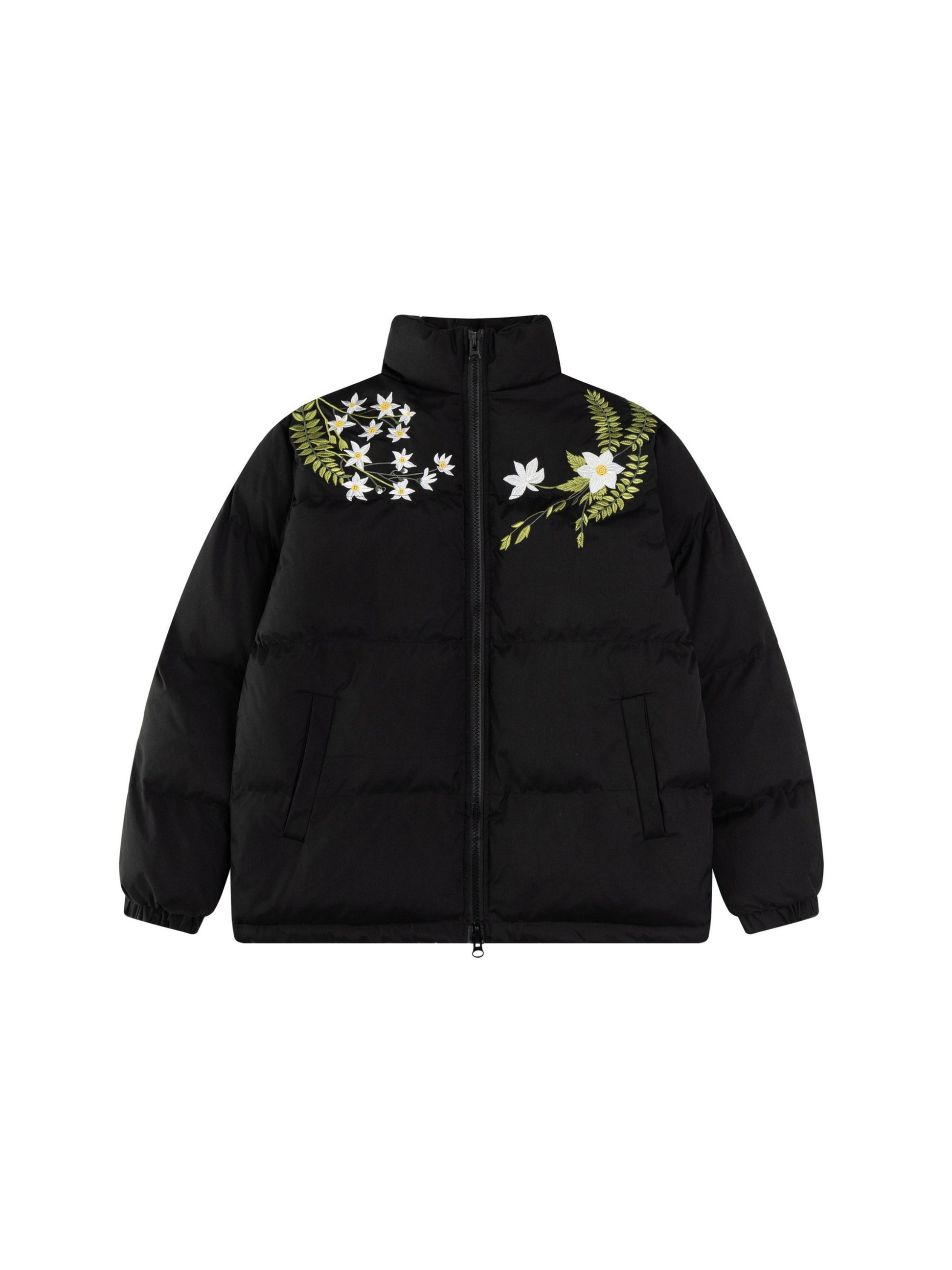 Floral Embroidered Coat