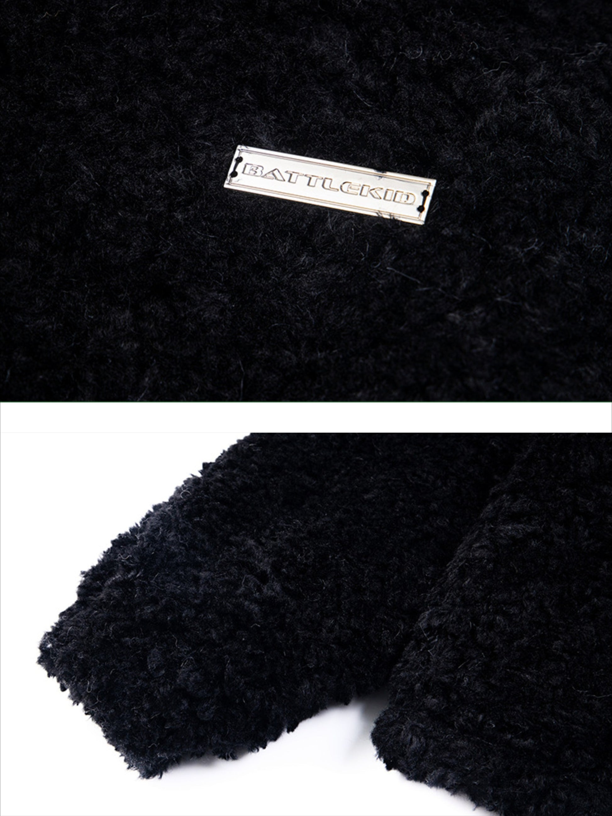 Rabbit Ears Hooded Plush Coat