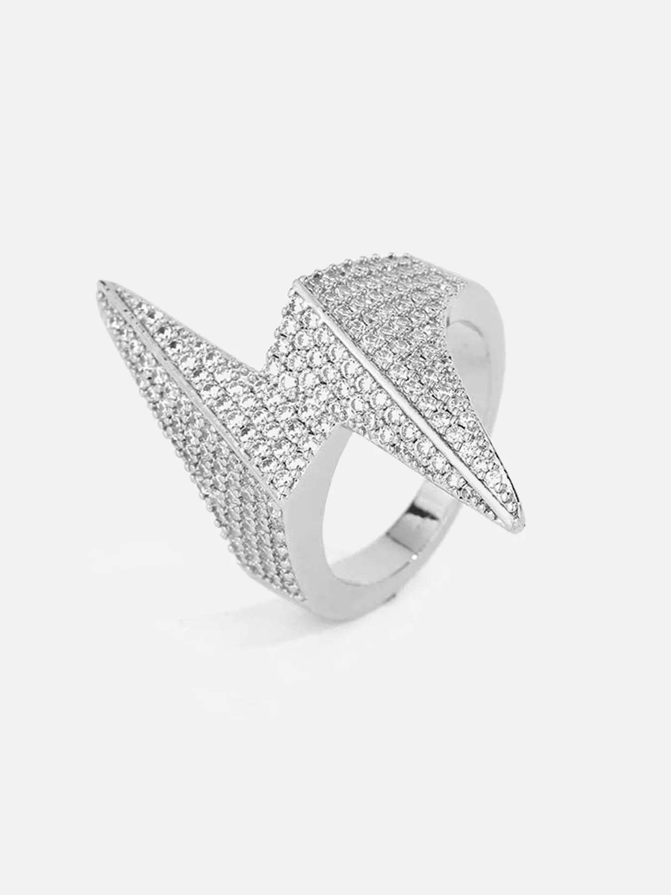 Disguisen Lightning Shape Diamond Ring