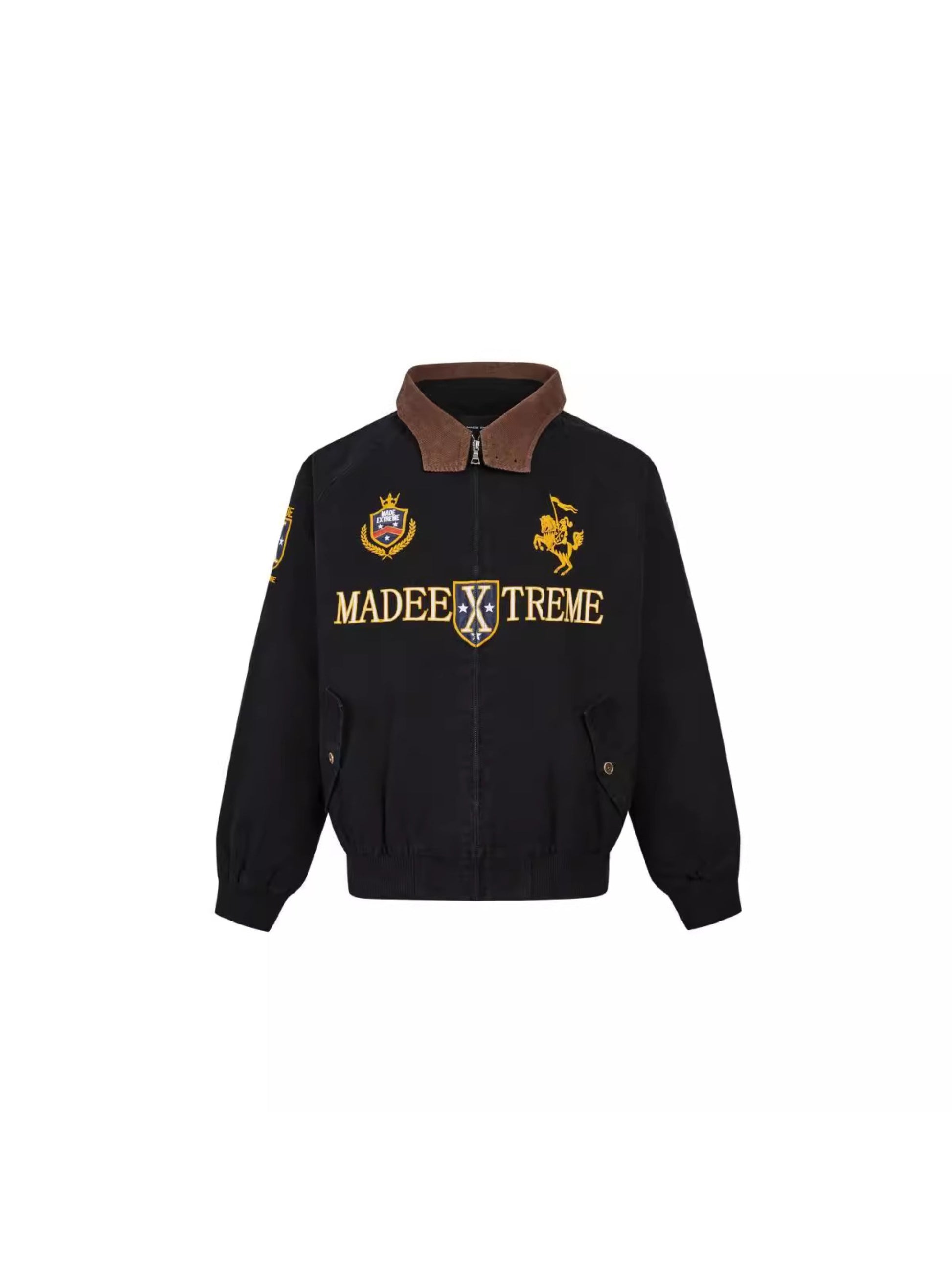 Embroidered Lapel Jacket