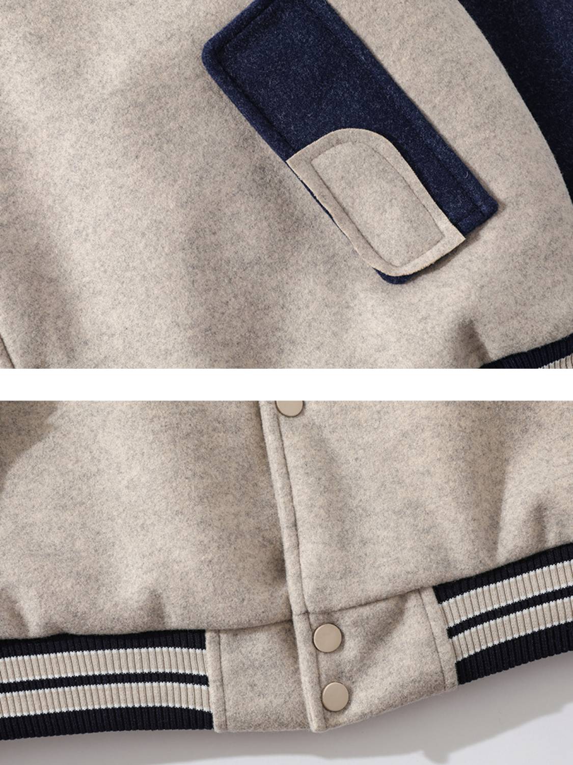 Vintage Heavy Industry Academic Style Jacket