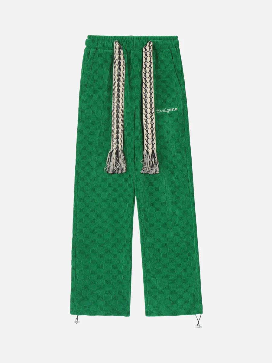 Disguisen High Waist Straight Cotton Sweatpants