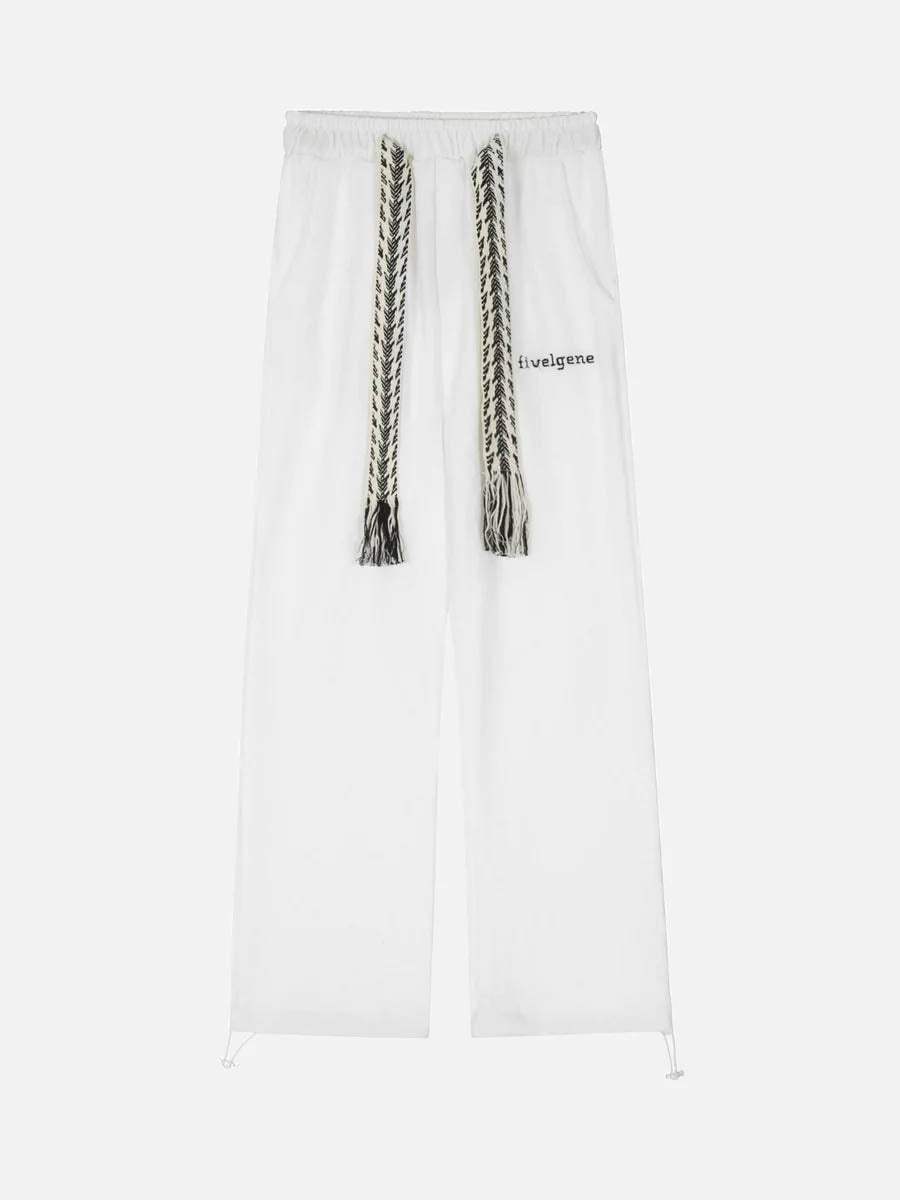 Disguisen High Waist Straight Cotton Sweatpants