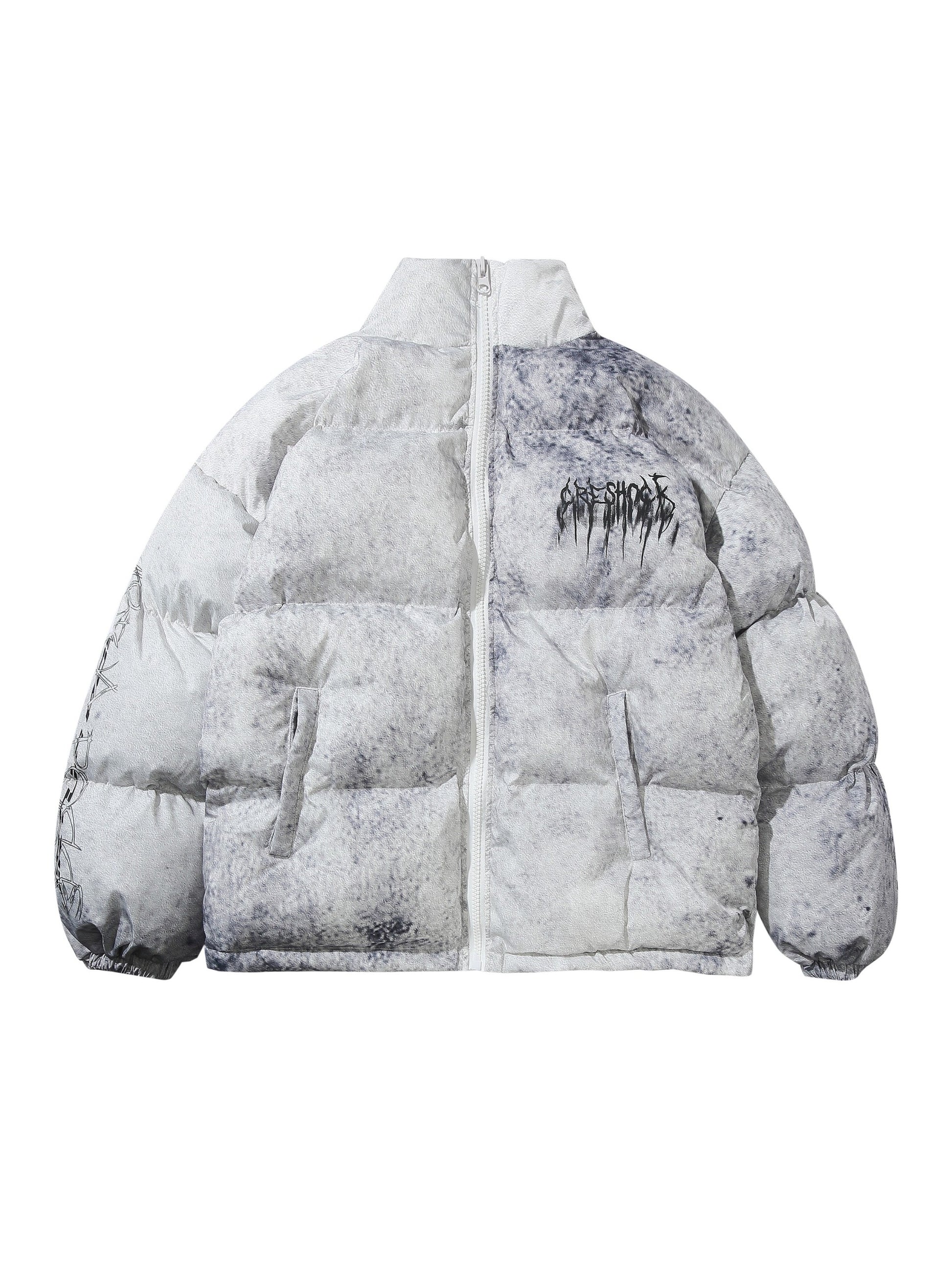 Tie-dye Ink-dot Coat