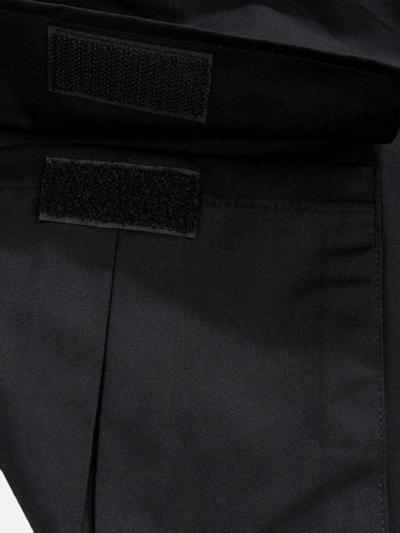 Disguisen Multi-Pocket Functional Casual Workwear Wide Leg Pants