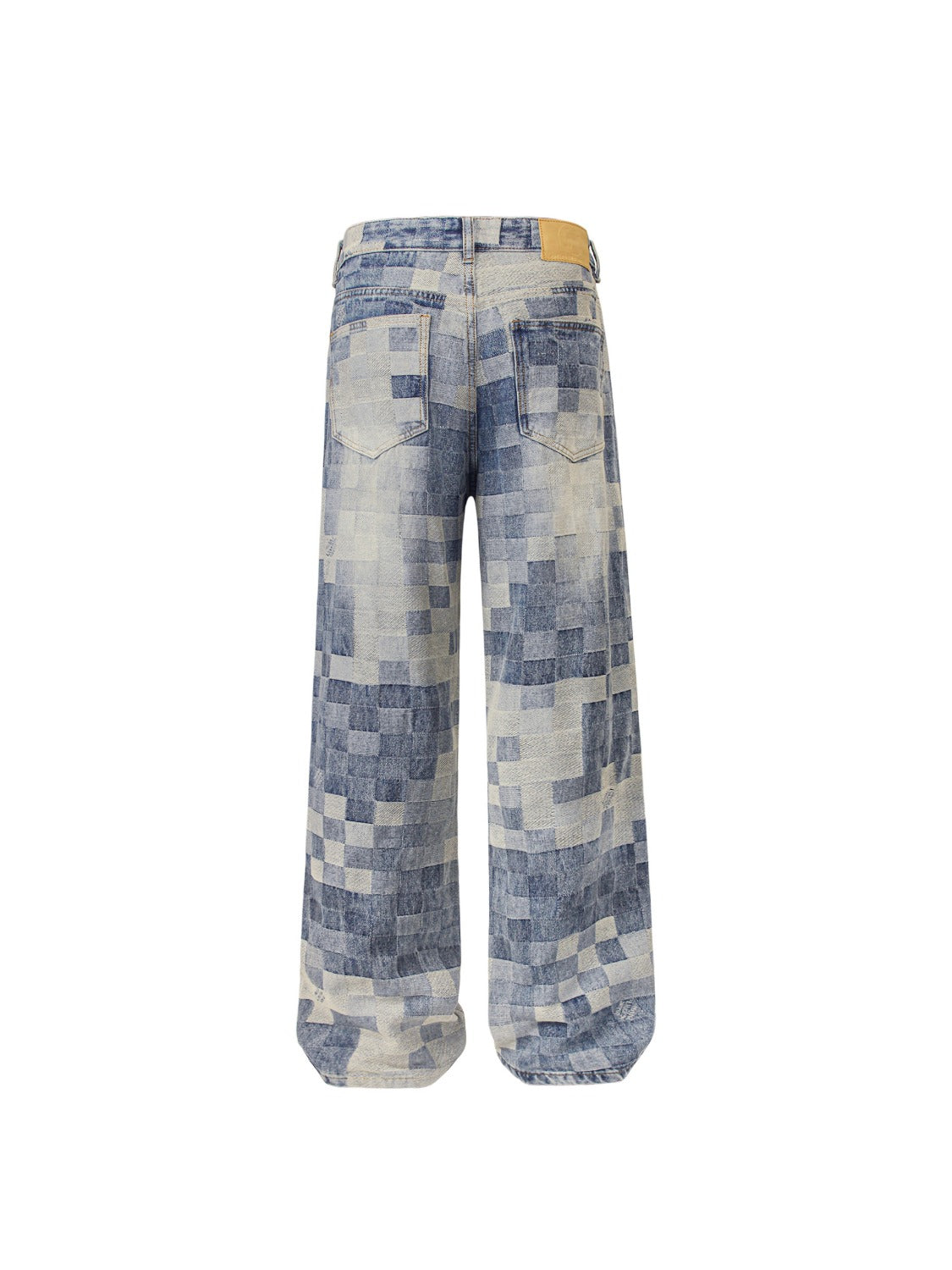 Mosaic Straight-leg Jeans