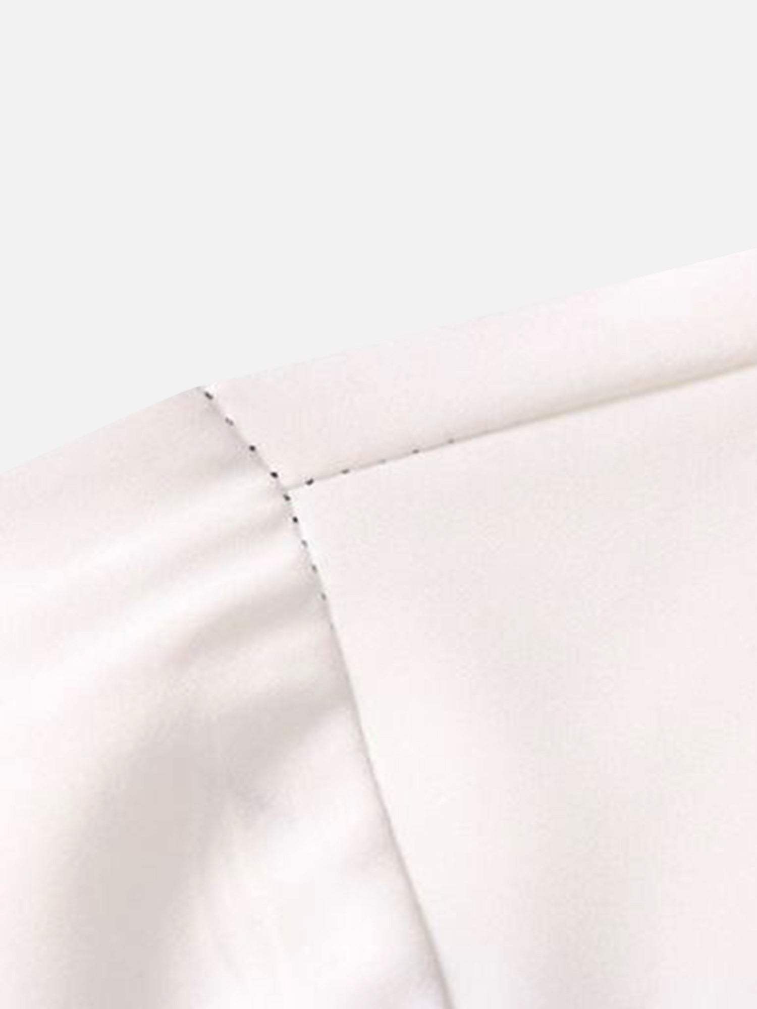 Disguisen Palm Digital Print Loose Lapel Short Sleeve Shirt