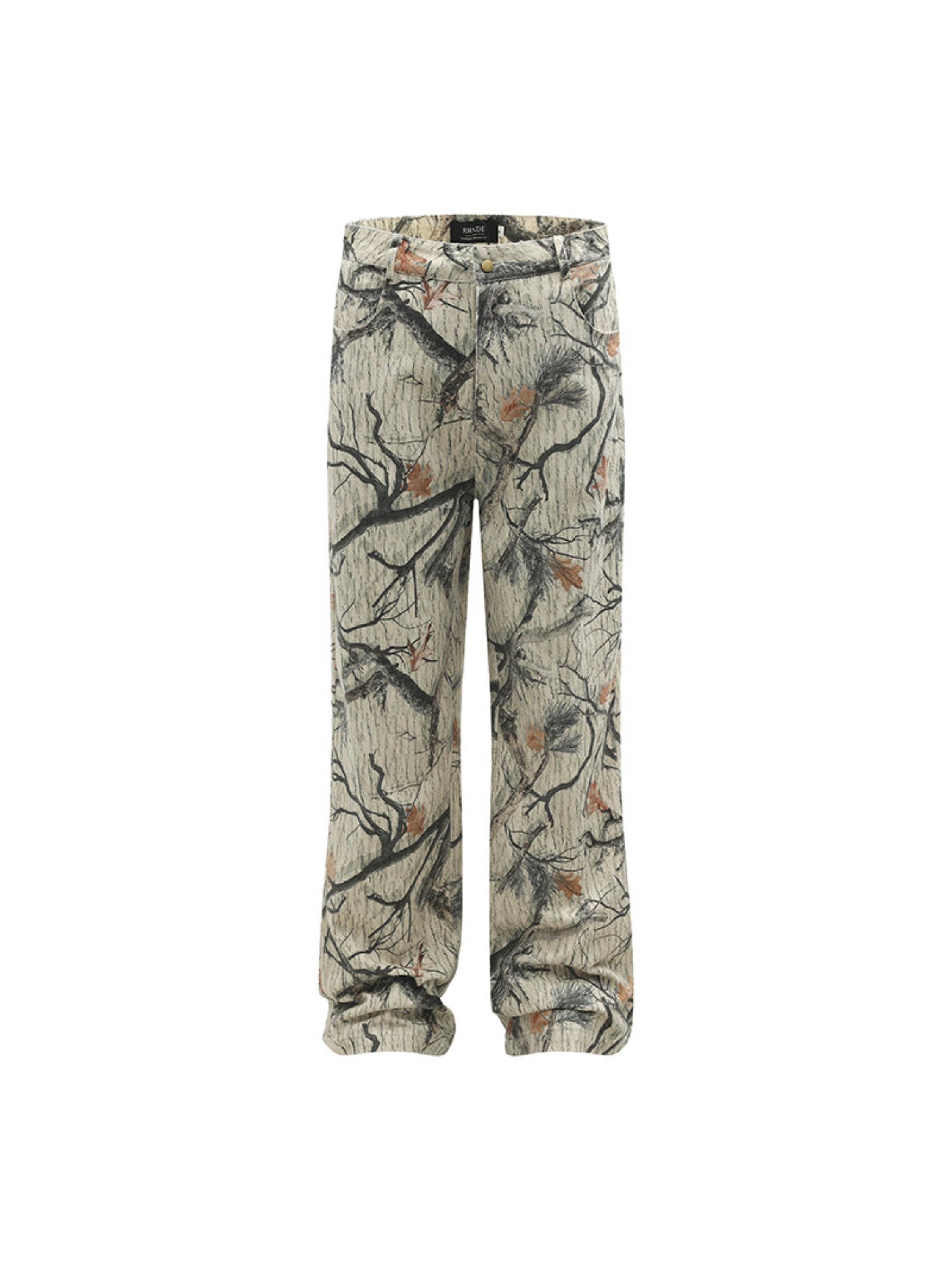 Vintage Fallen Leaves Jeans