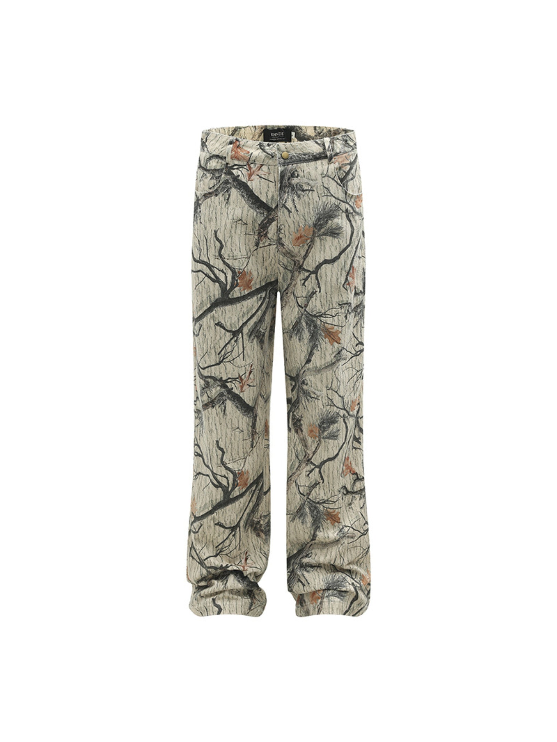 Vintage Fallen Leaves Jeans