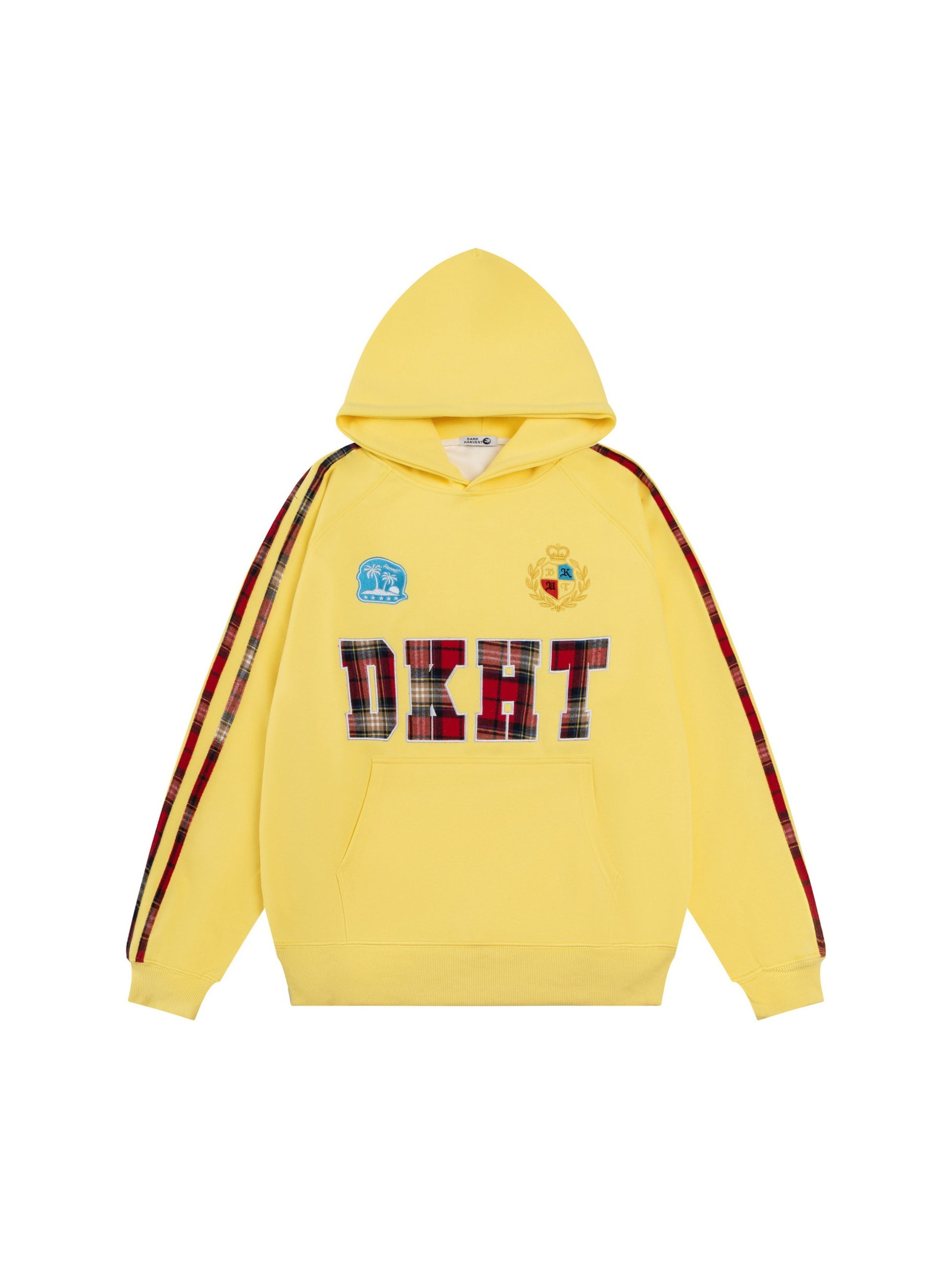 Vinatge Leisure Print Hoodie