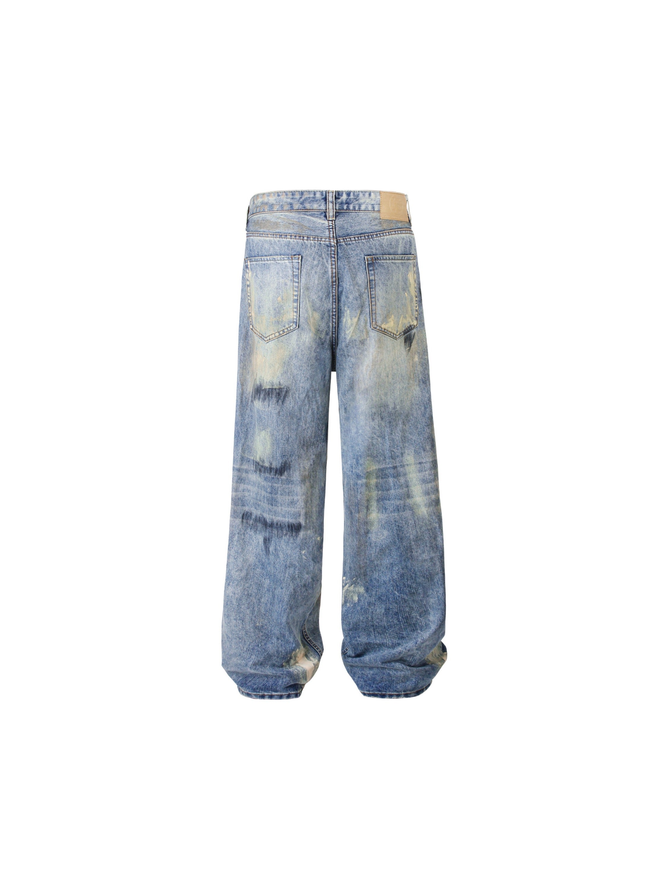 Vintage Washed Dirty Jeans