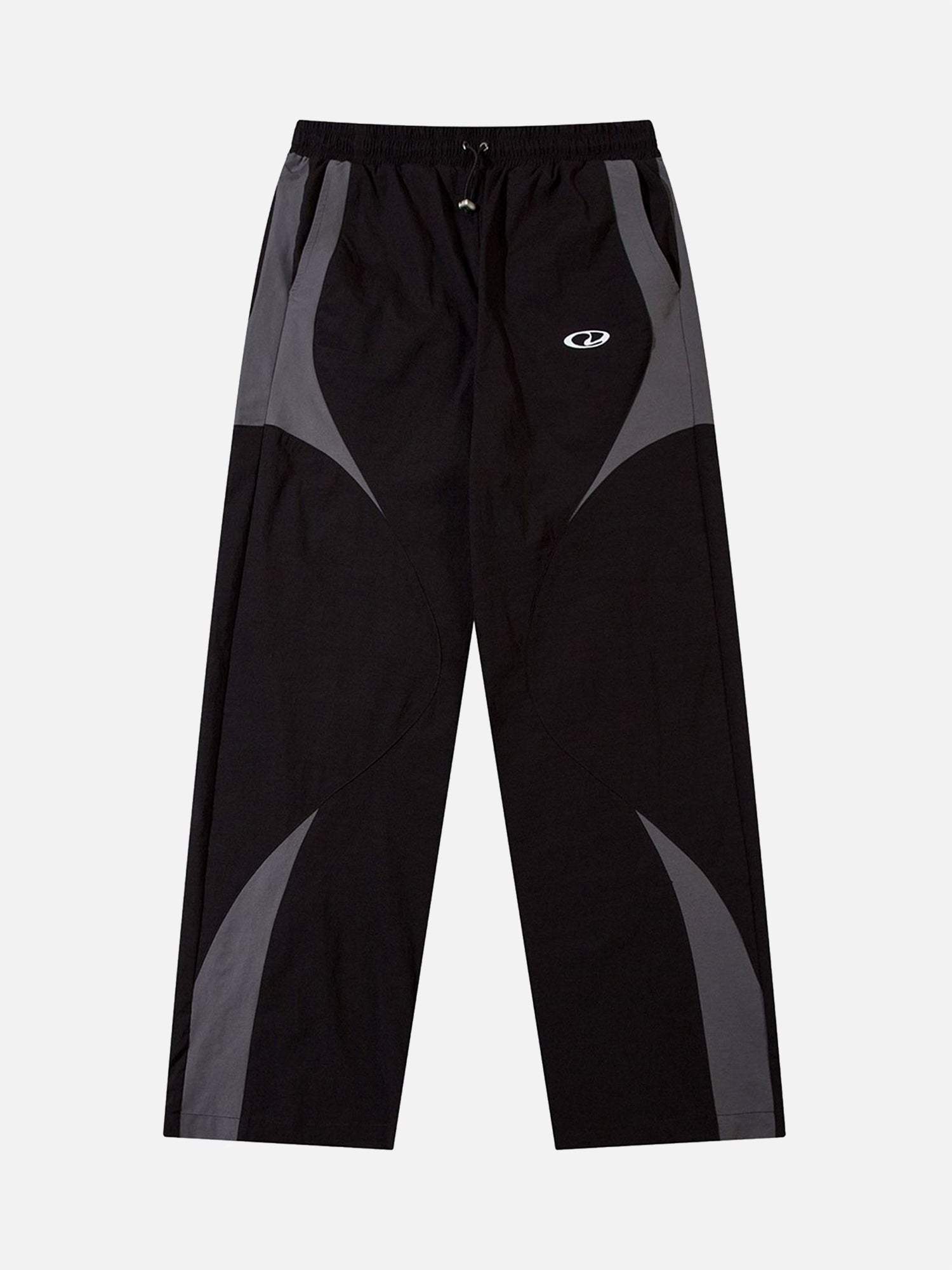 Disguisen American Street Fashion Splicing Design Casual Sports Pants