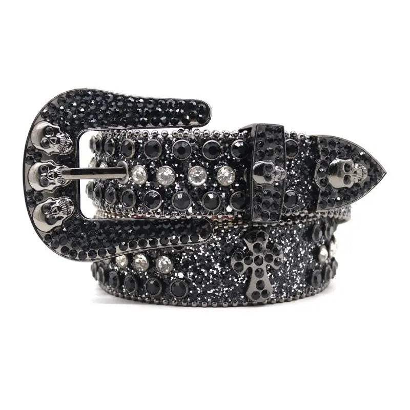 Disguisen Rhinestone Beaded Belt