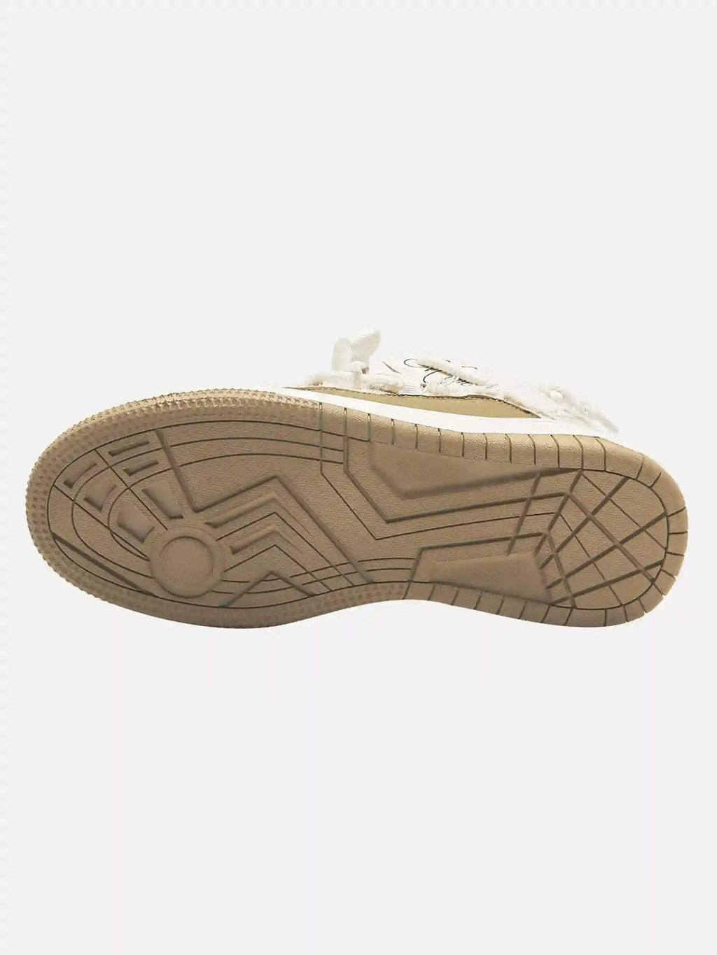 Disguisen Destruction Series Tassel Contrast Color Sneakers