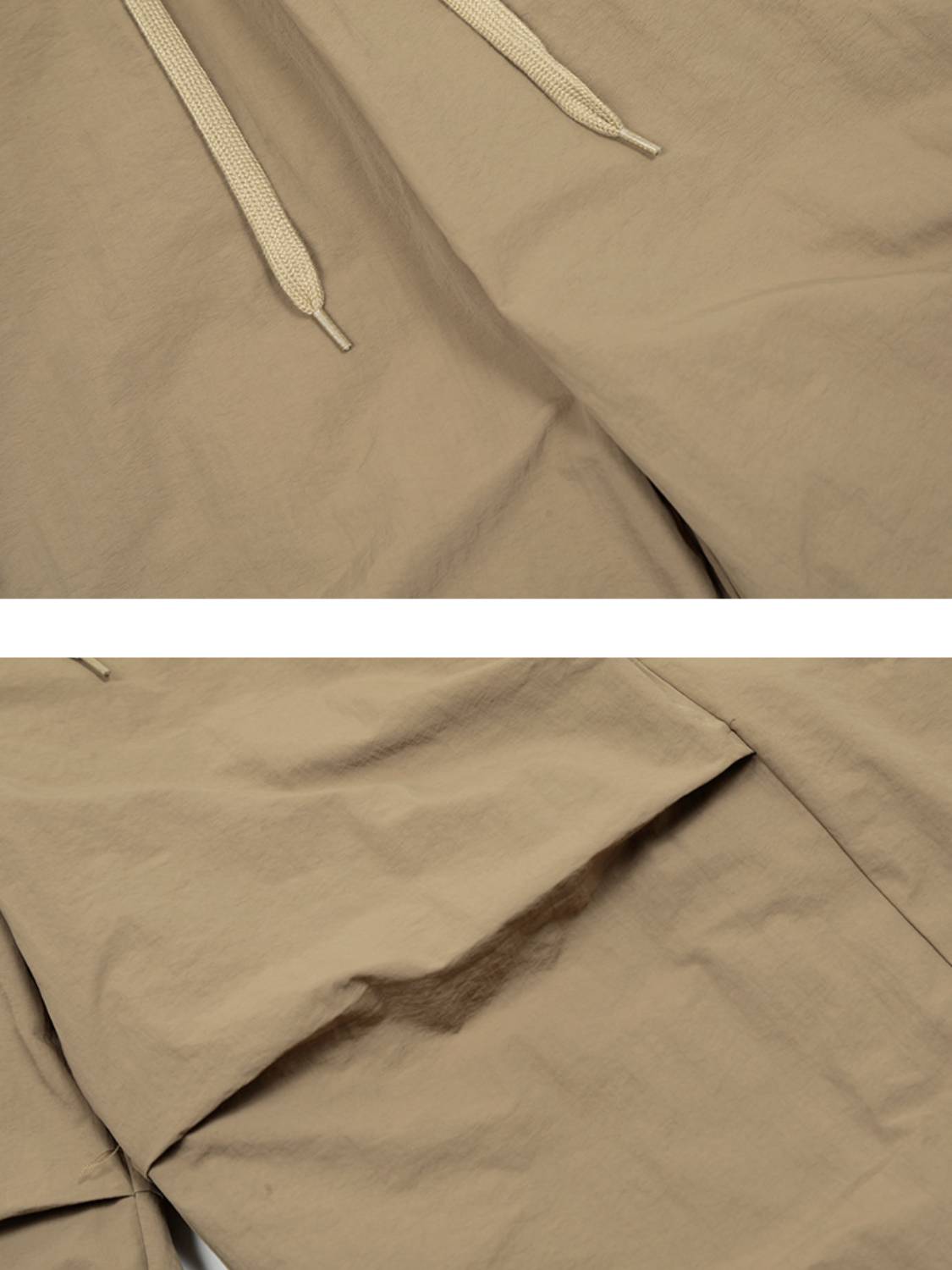 Baggy Pleated Cargo Pants