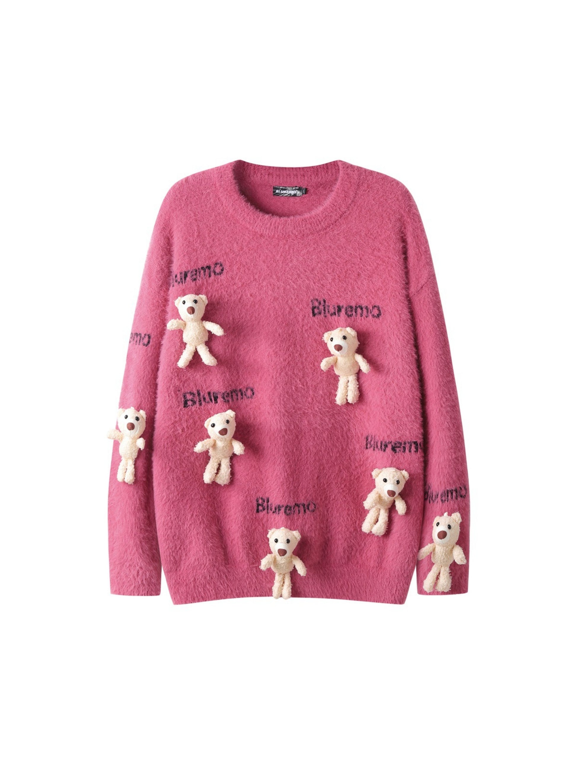 Teddy Bear Doll Sweater