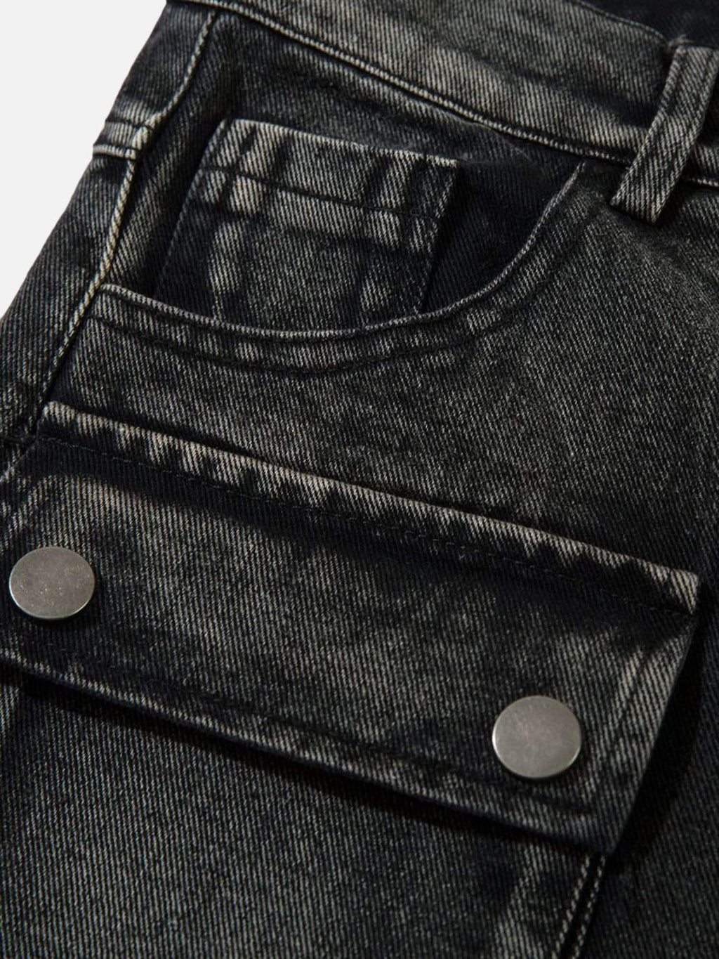 Disguisen High Street VIBE Heavy Embroidery Loose Wide Leg Hip-Hop Jeans