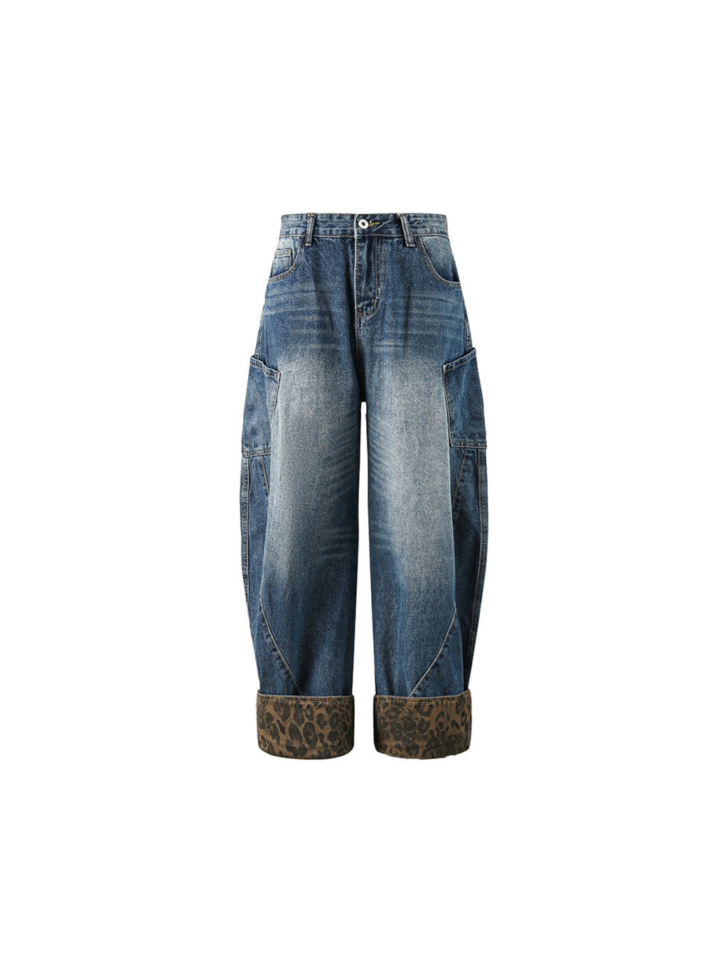 Vintage Leopard Jeans