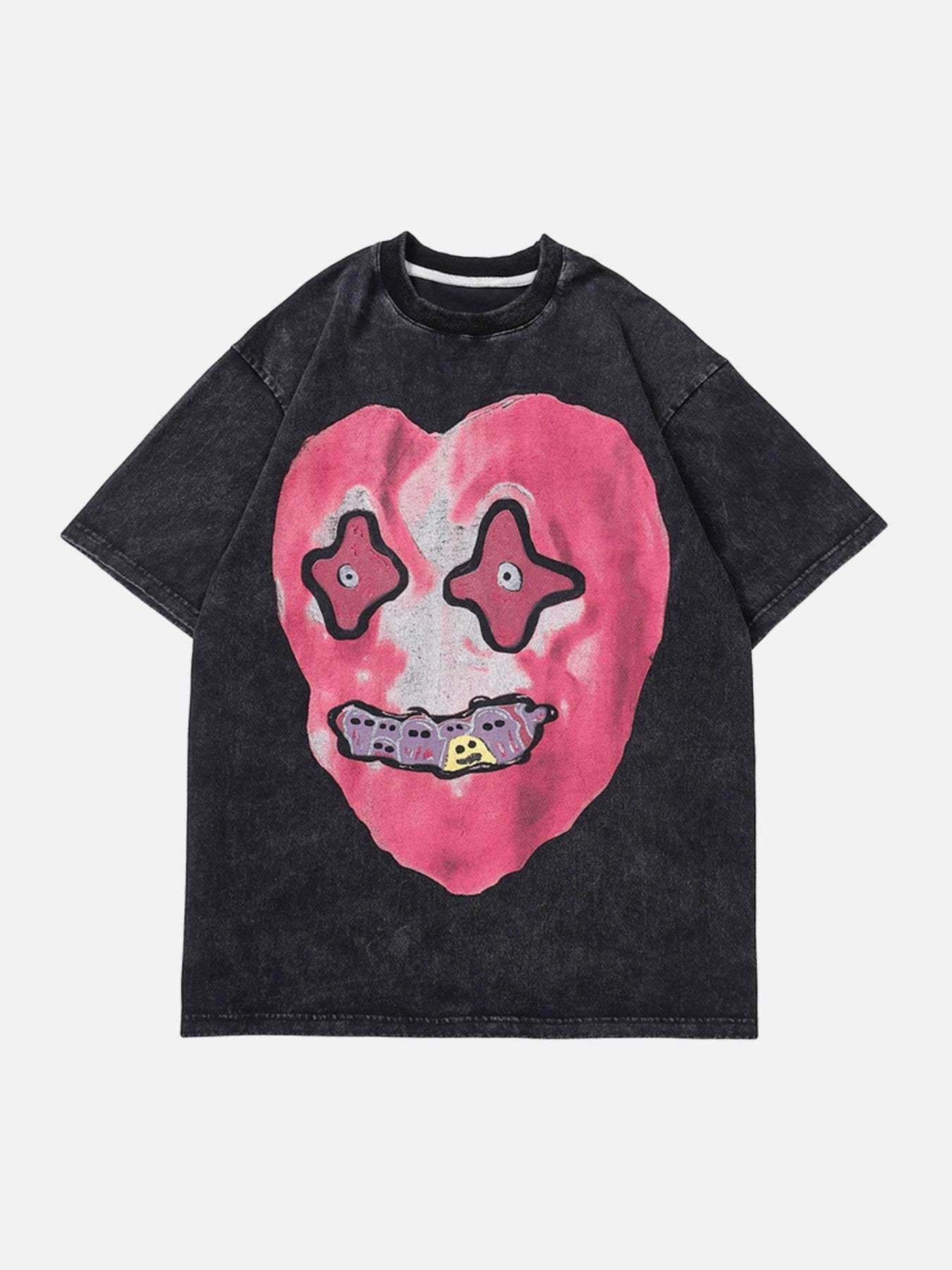 Disguisen Fun Graphic Print Loose-fit T-shirt-4501
