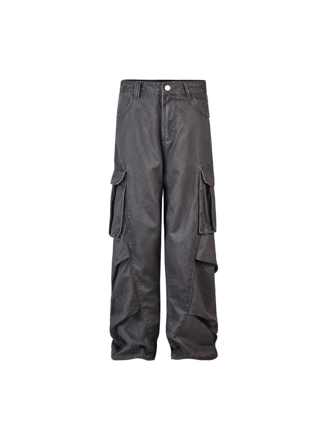 Vintage Washed Big Pocket Cargo Pants