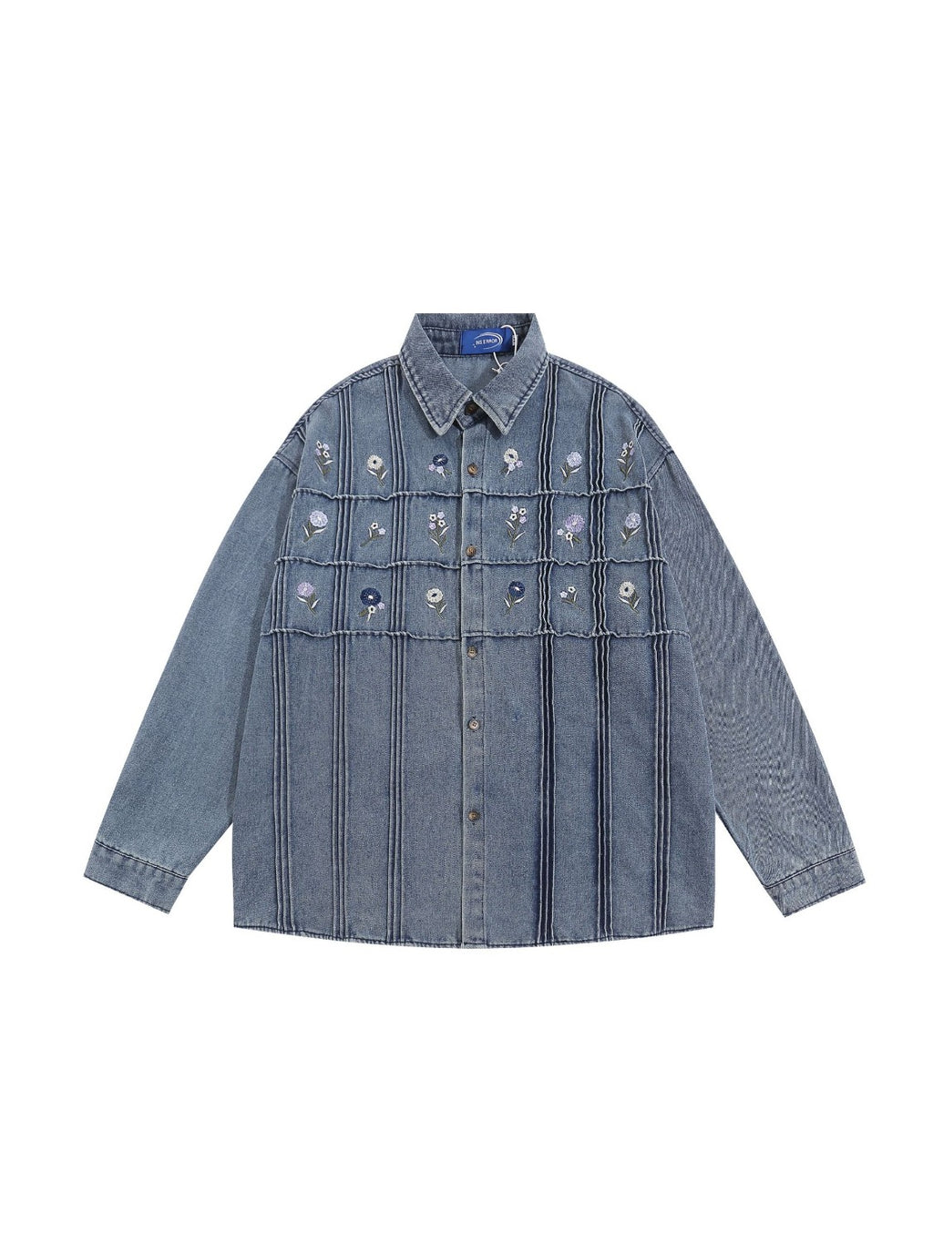 Vintage Embroidery Cowboy Shirt