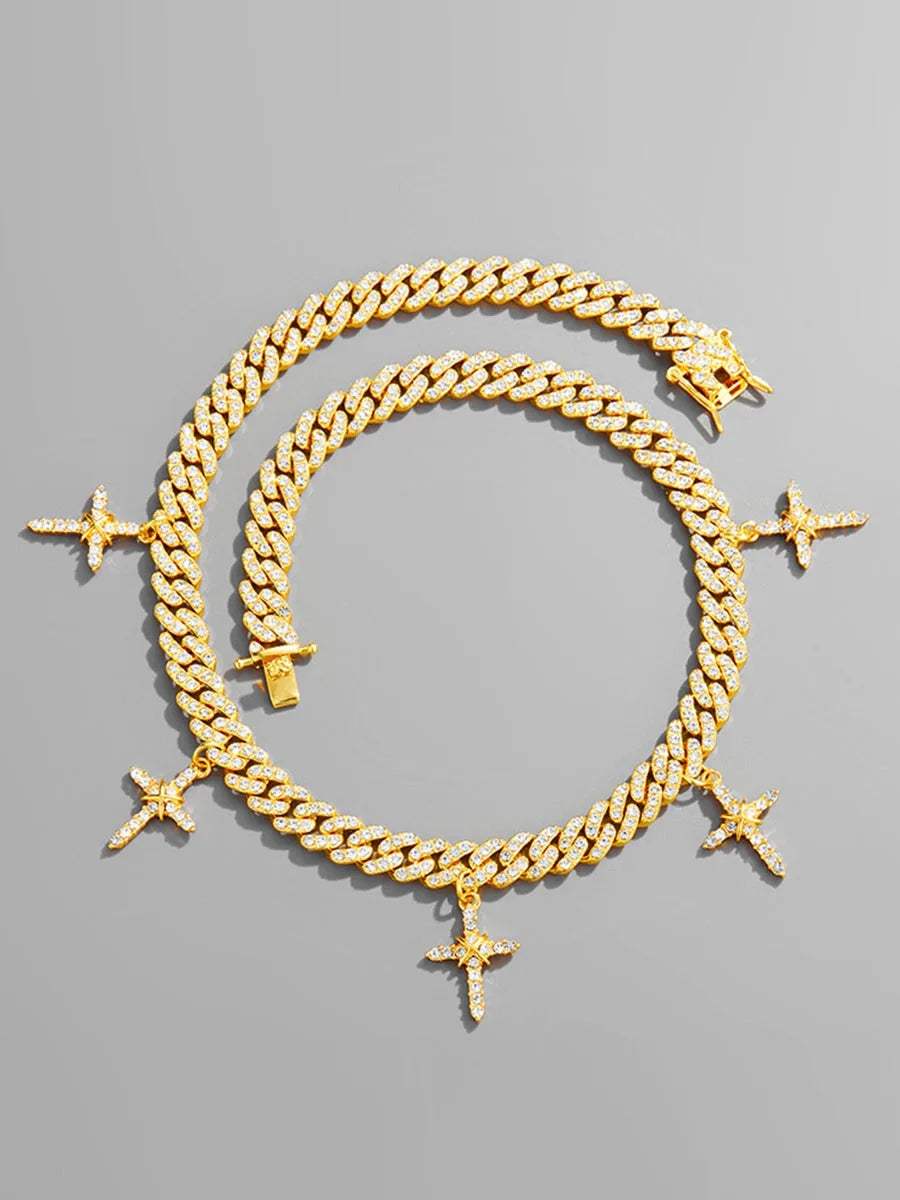 Disguisen Diamond Cross Necklace