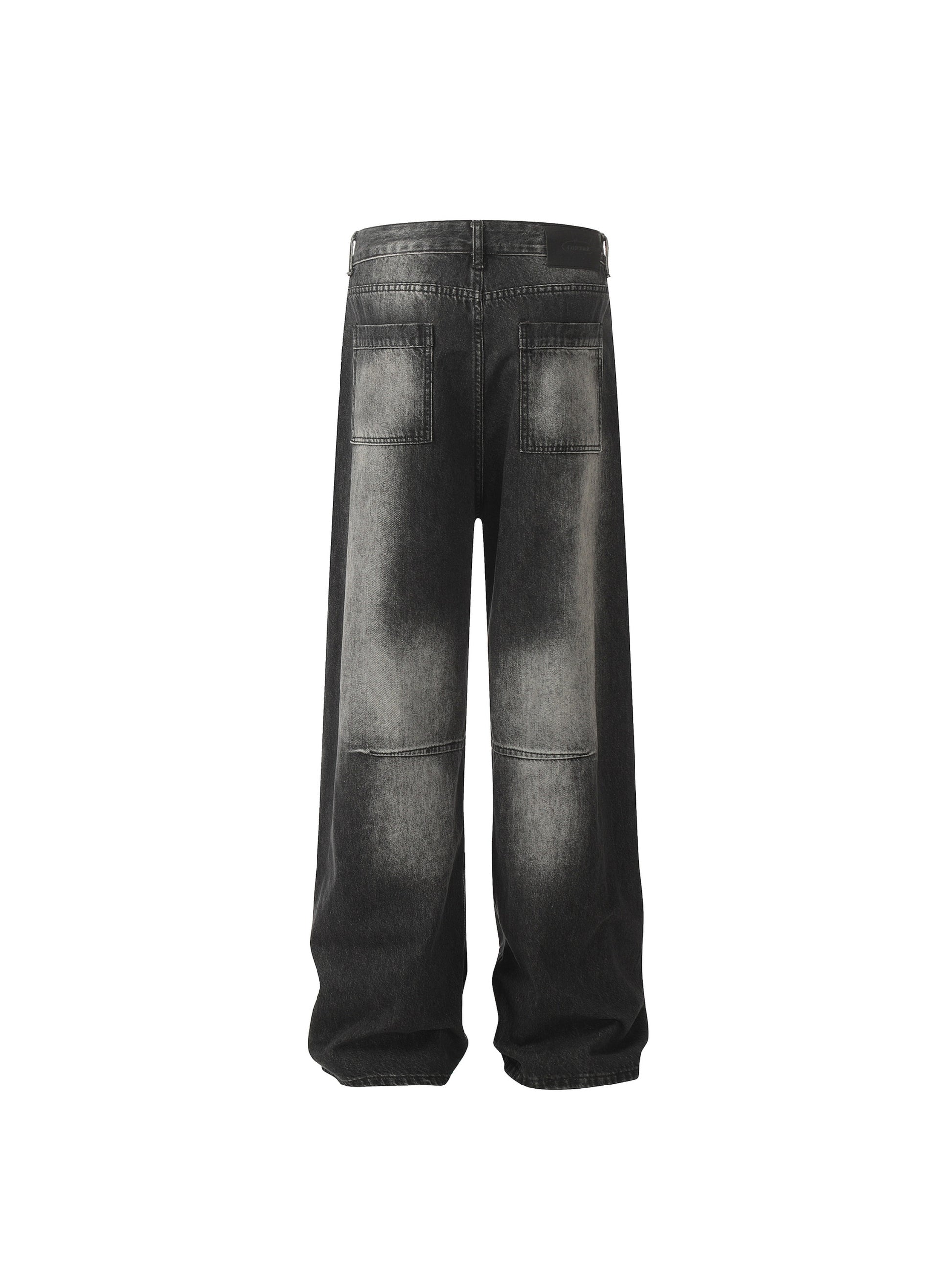 Vintage Washed Distressed Jeans