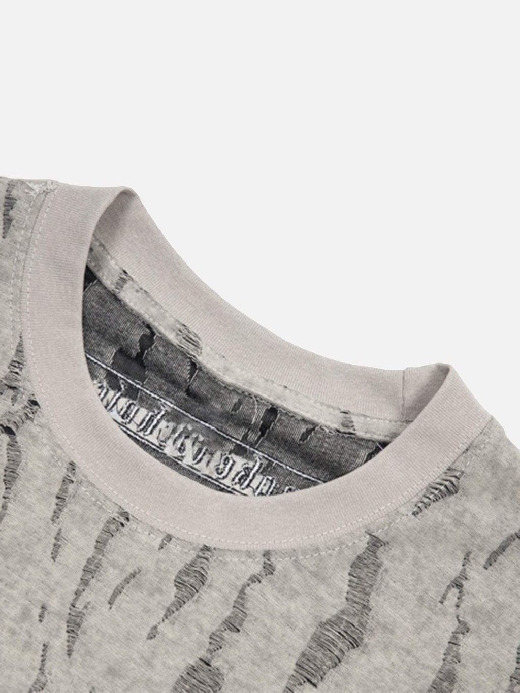 Disguisen High Street Wasteland  Gothic Letter Embroidery T-shirt
