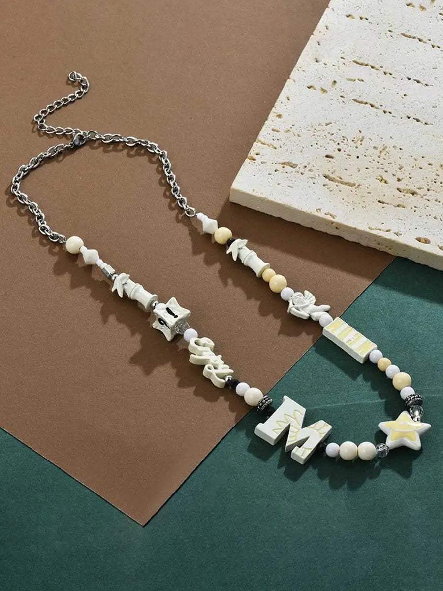Disguisen Lucky Star Collarbone Chain