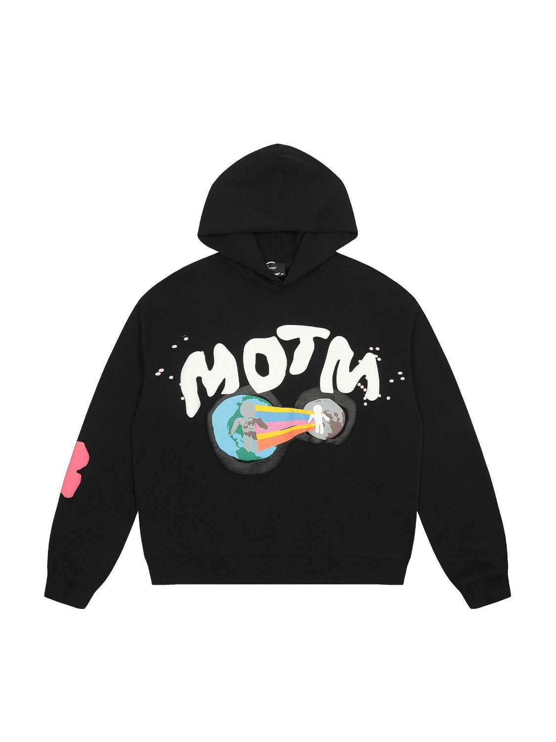 Planet Rainbow Foam Graffiti Hoodie