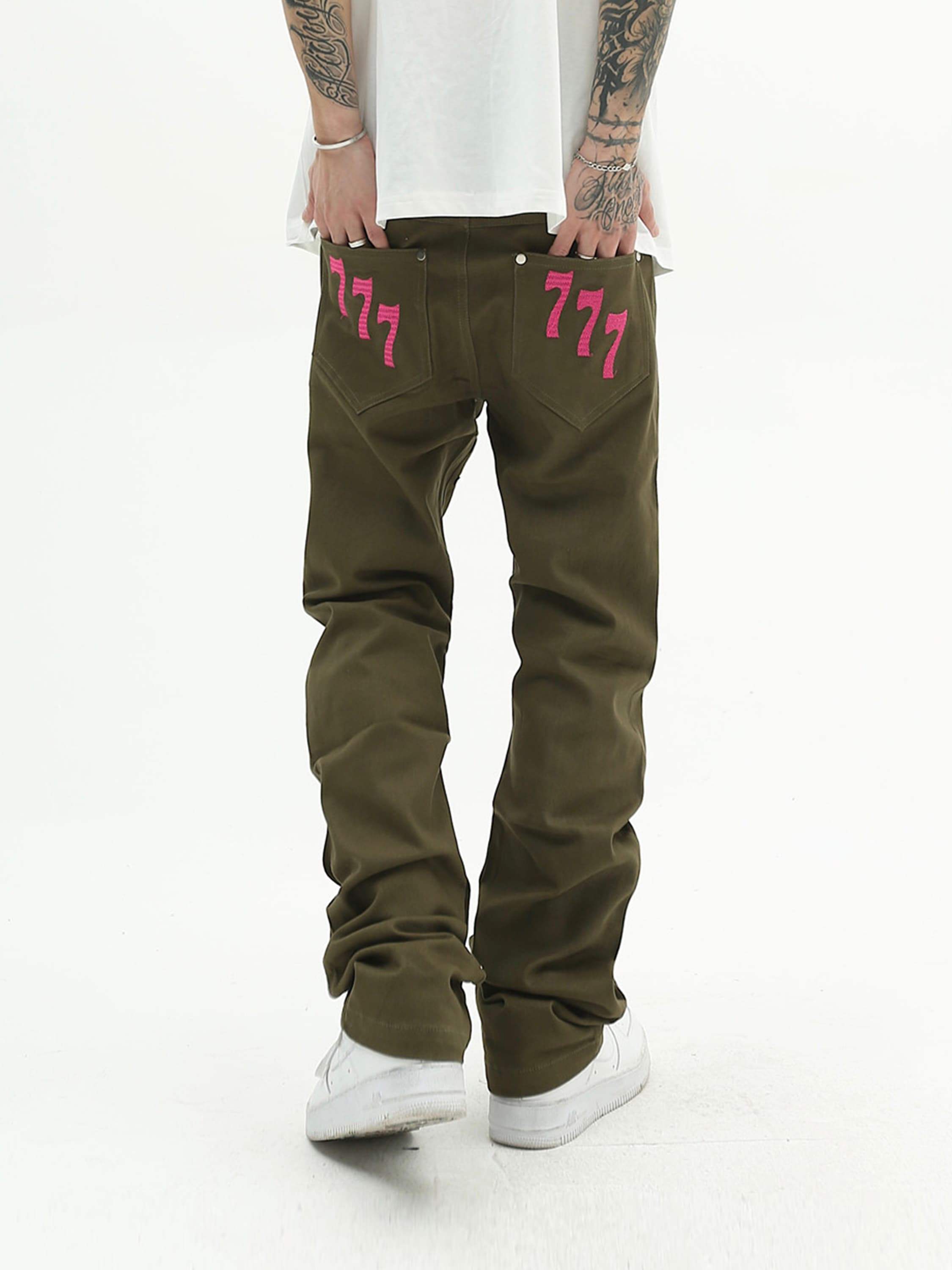 Disguisen American High Street Digital Embroidered Jeans