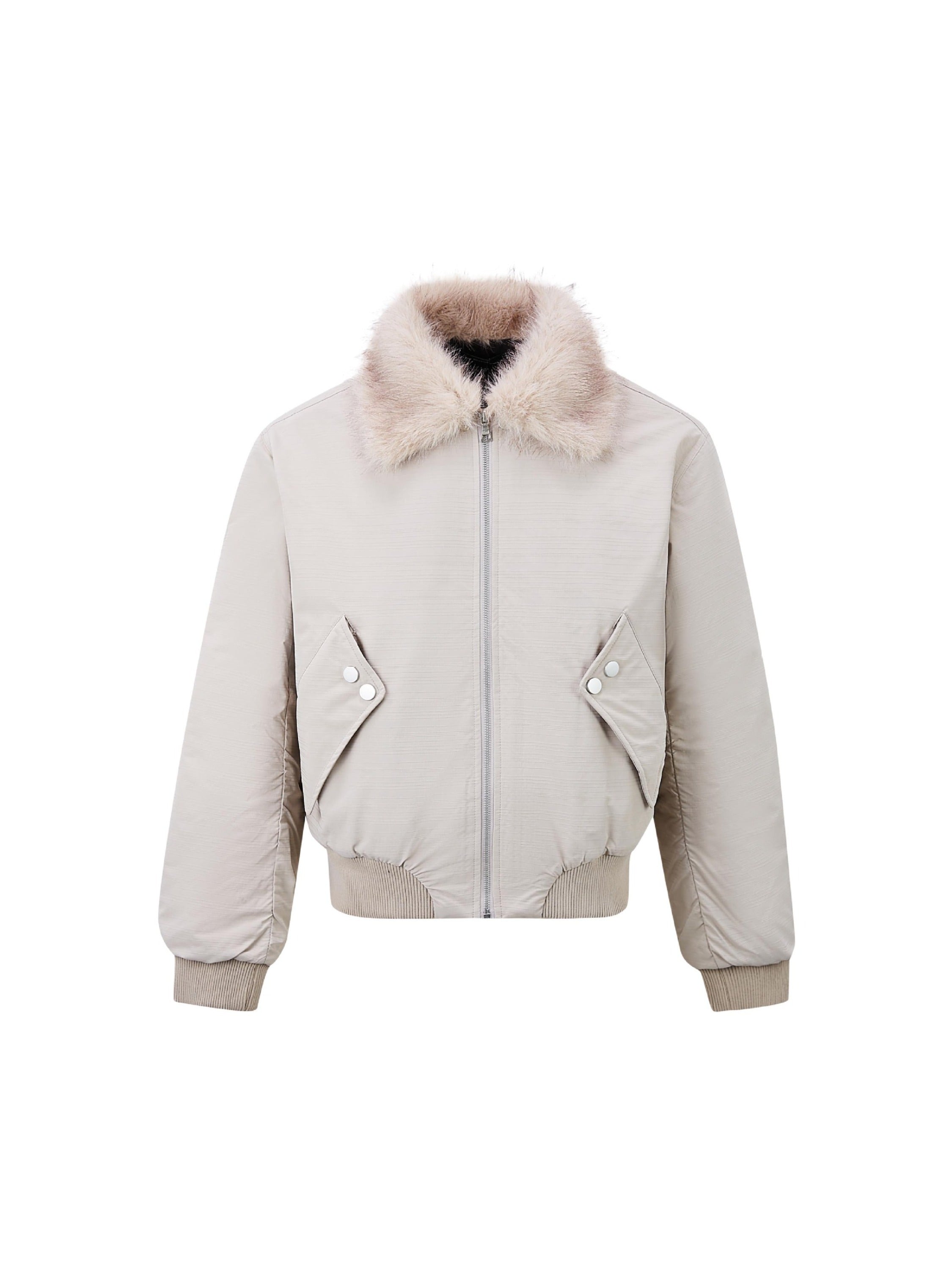 Vintage Cleanfit Fur Collar Coat