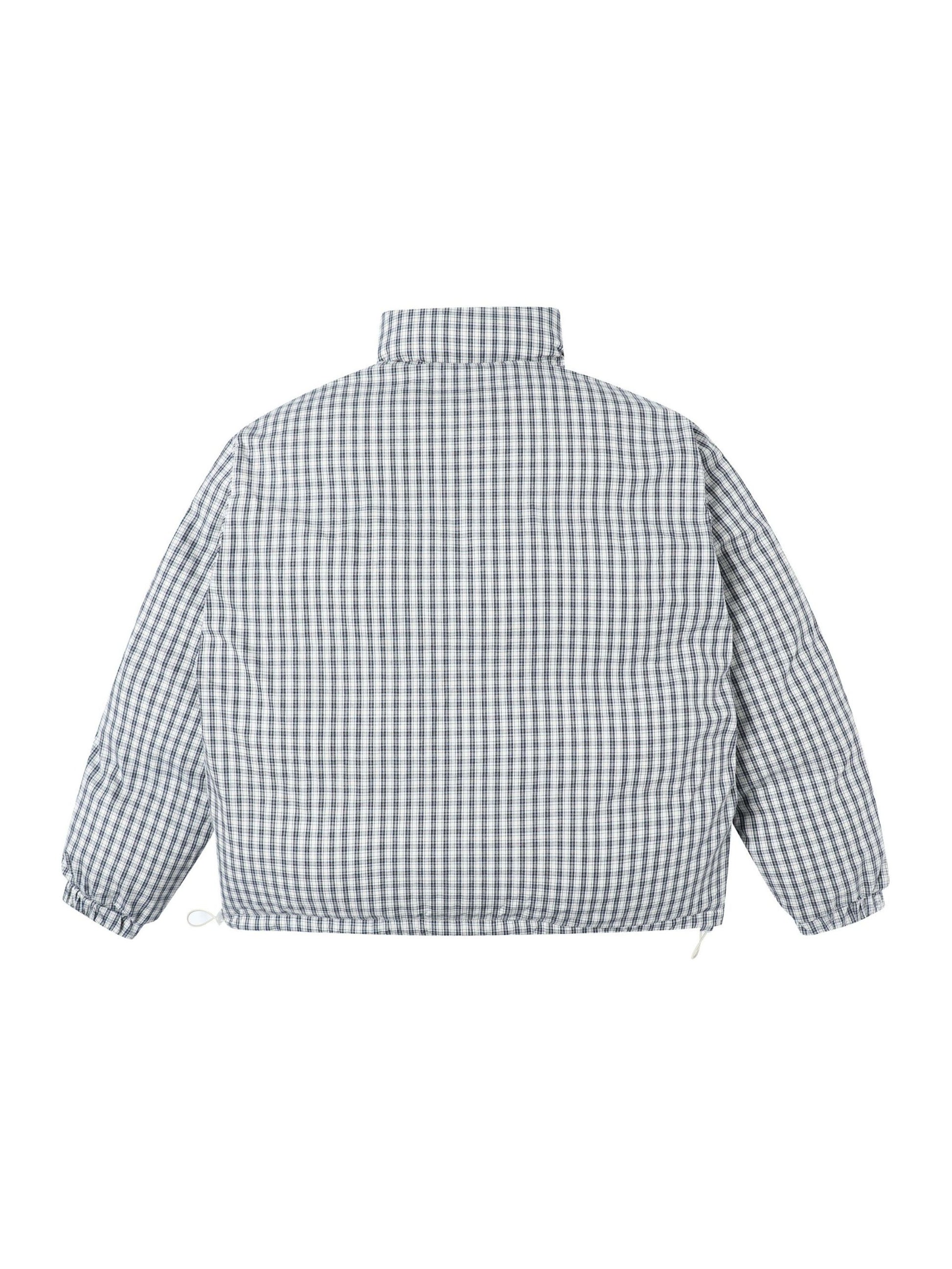 Minimalistic Double-sided Plaid Coat