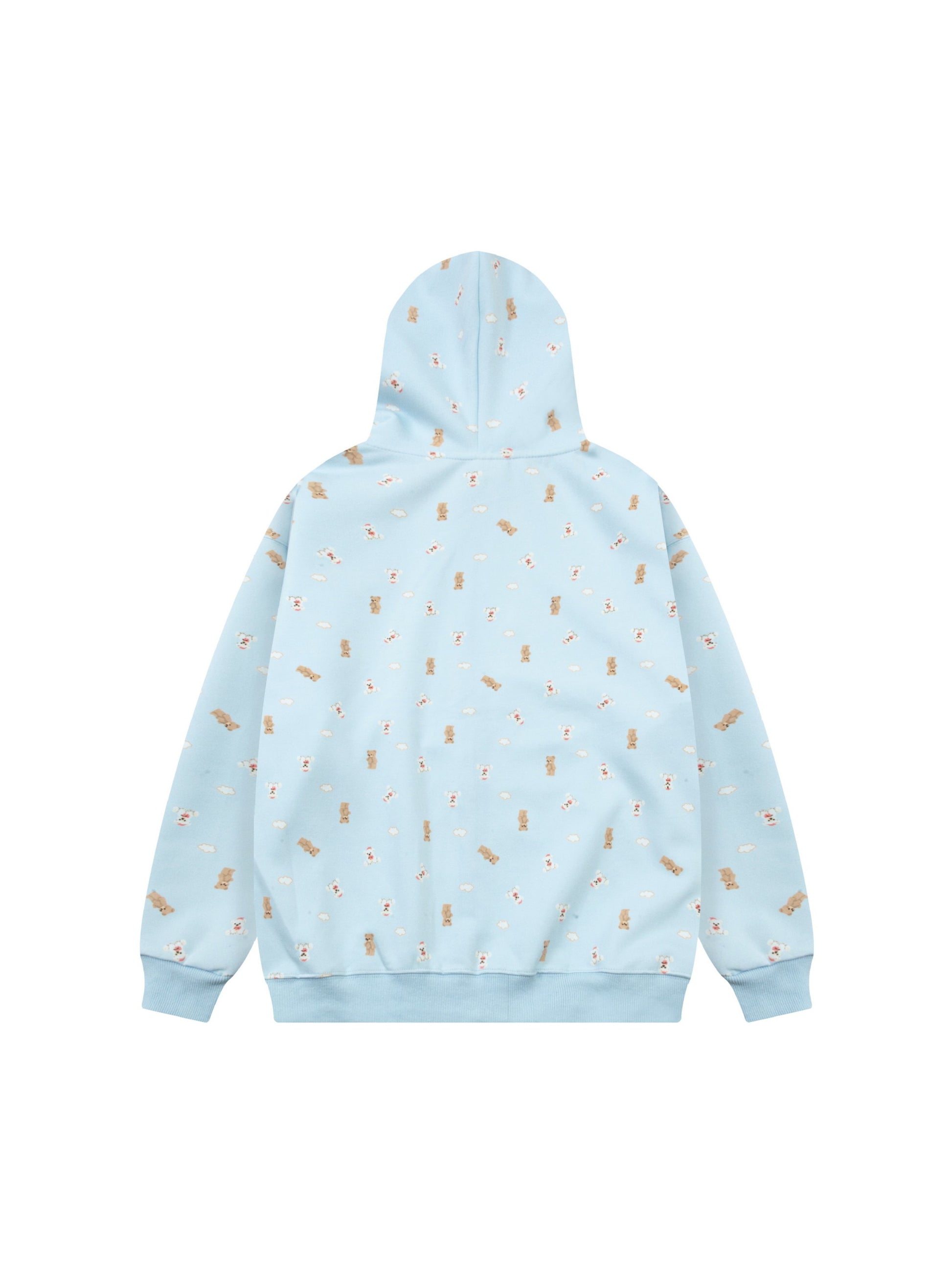 Print Adorable Little Bear Hoodie