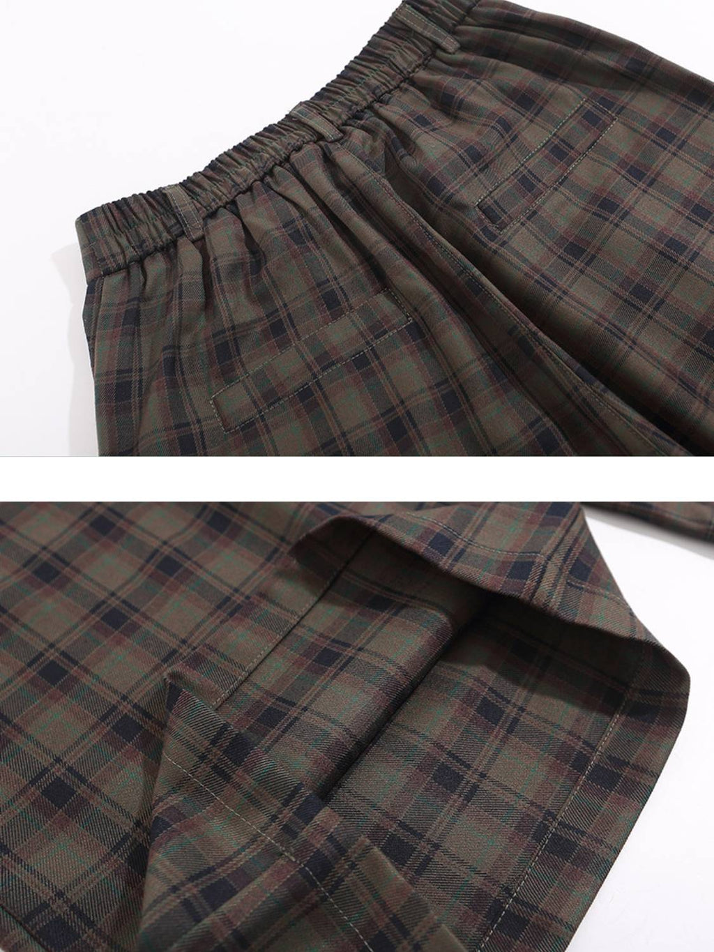 Vintage Plaid Sweatpants