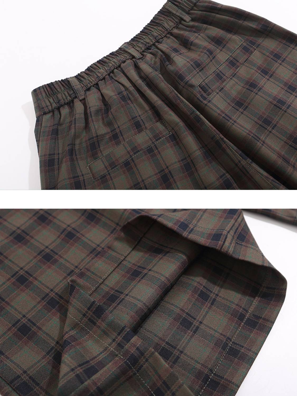 Vintage Plaid Sweatpants